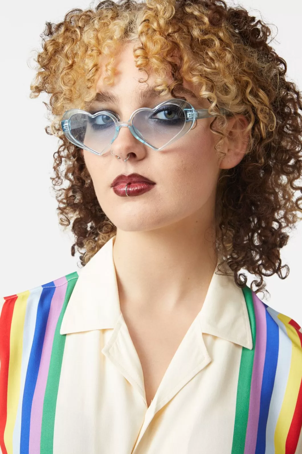 Sunglasses & Eyewear<Dangerfield Acetate Heart Sunglasses