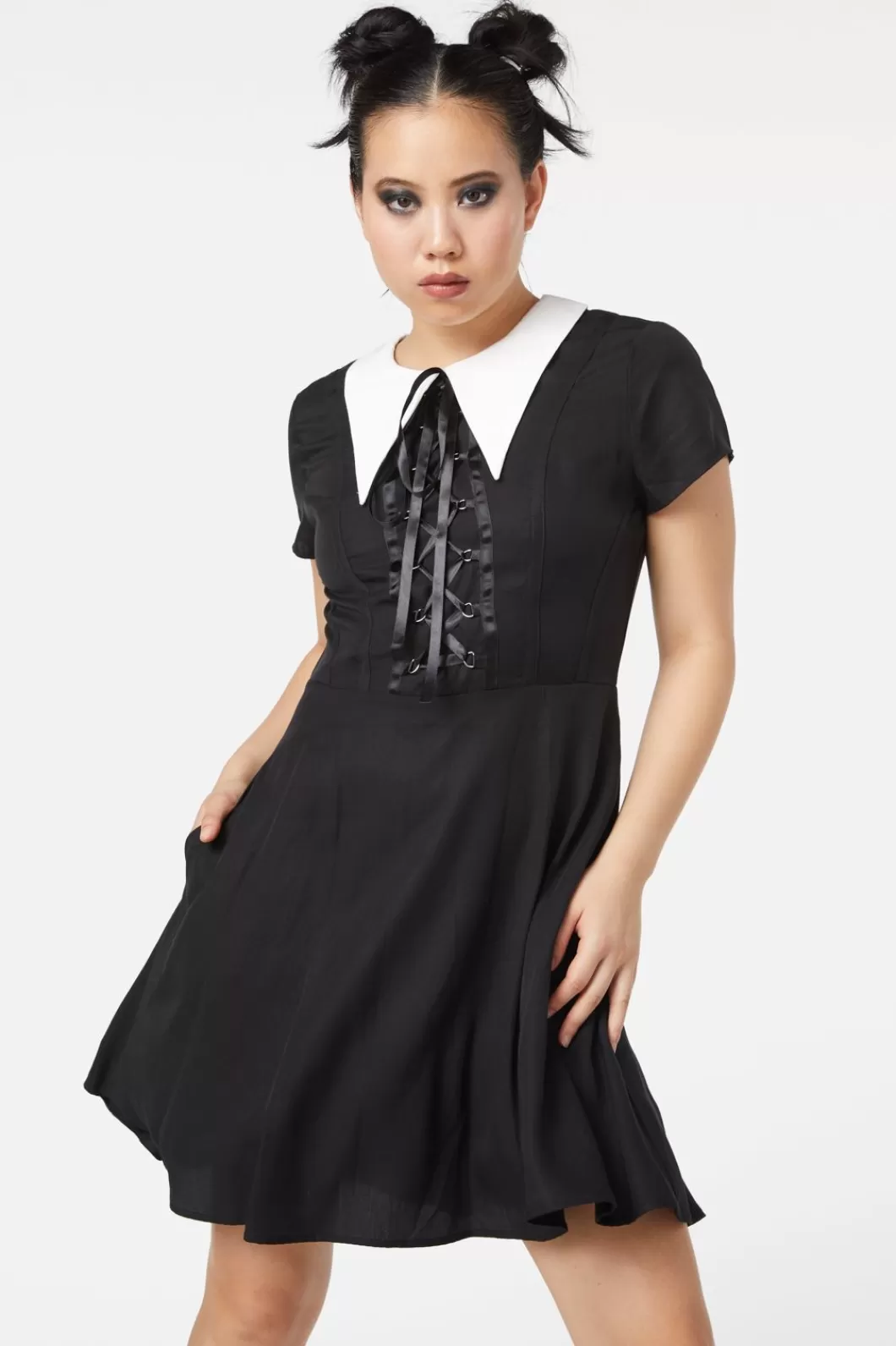 Dresses & Pinafores<Black Friday All Tied Up Gothic Dress