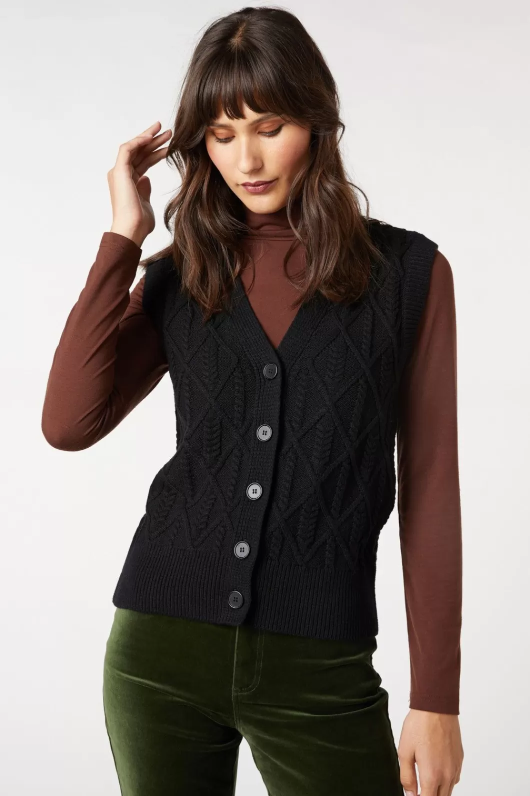 Knitwear & Cardis<Princess Highway Amara Long Vest