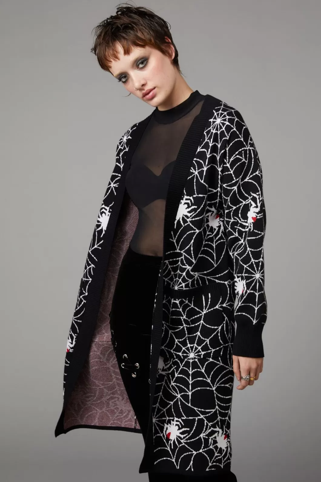 Knitwear & Cardis<Black Friday Arachnid Cardi