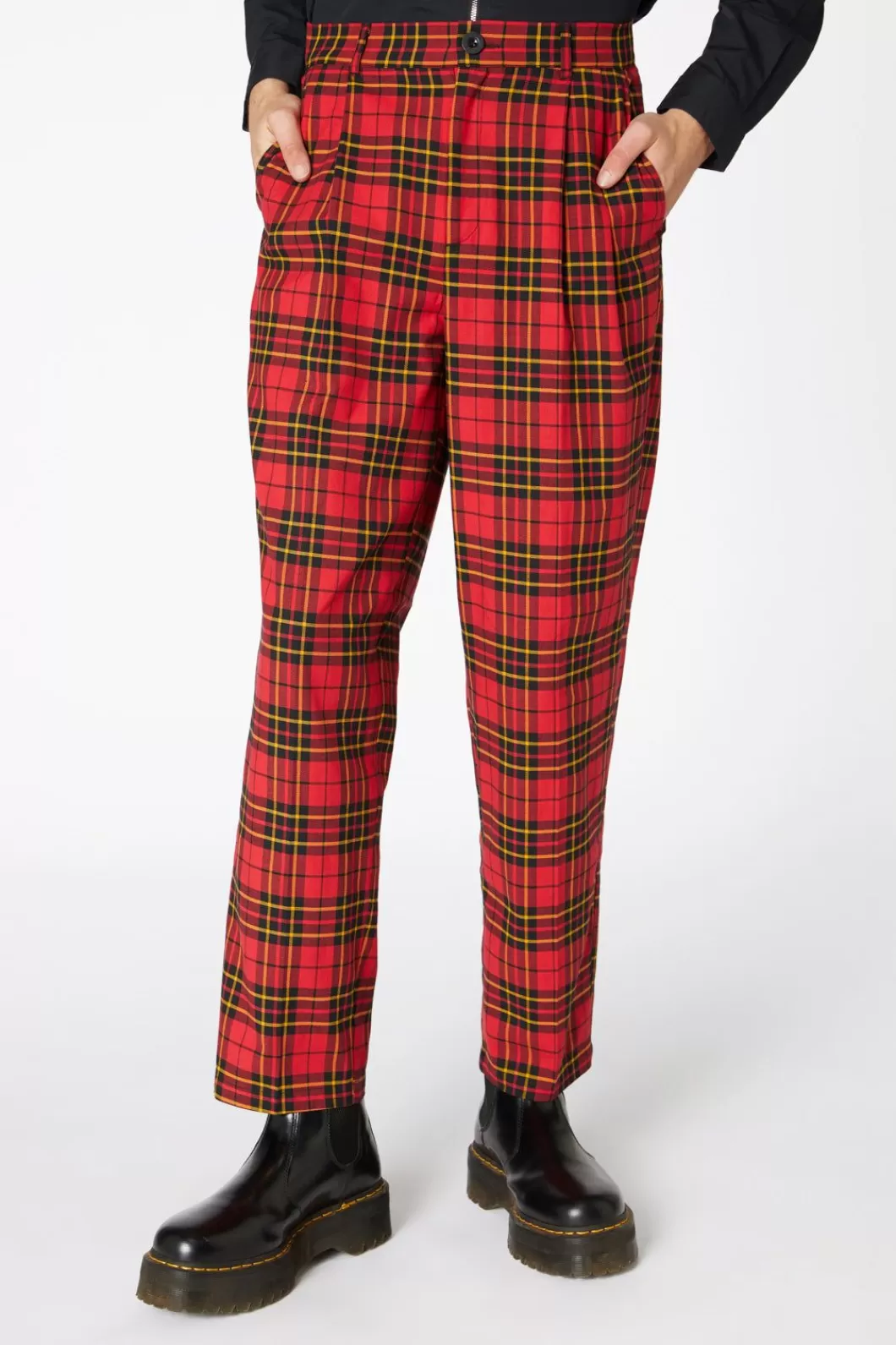 Pants & Shorts<Dangerfield Arcana Tartan Pleat Pant