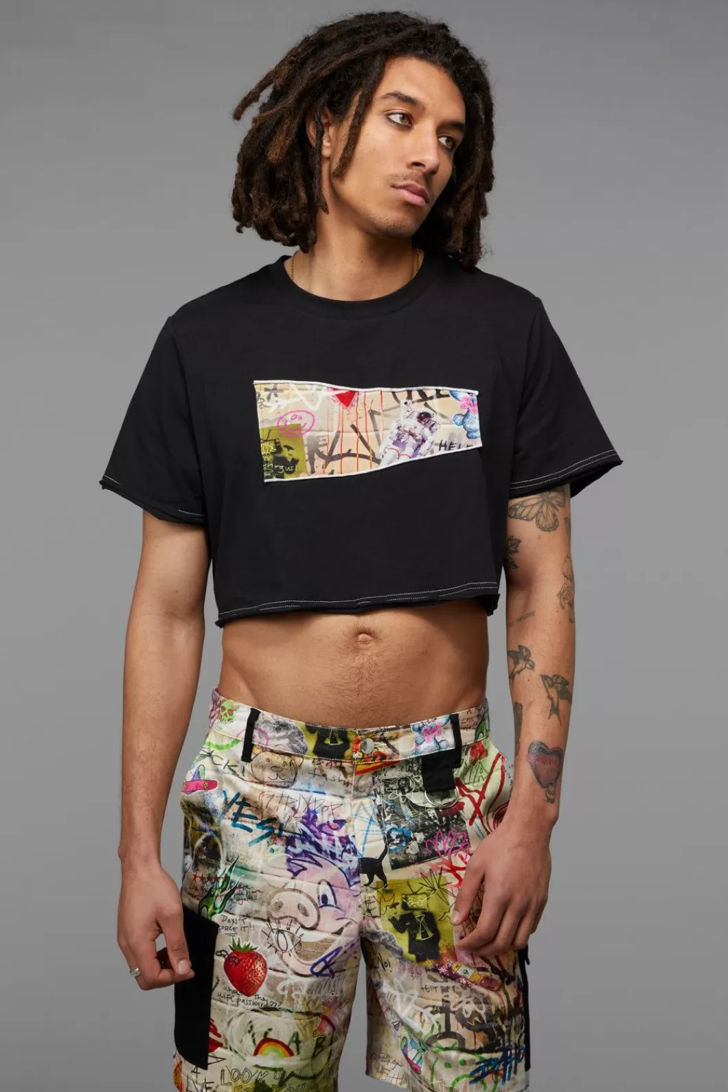 Shirts & Tees<Black Friday Back Alley Boxy Crop Tee