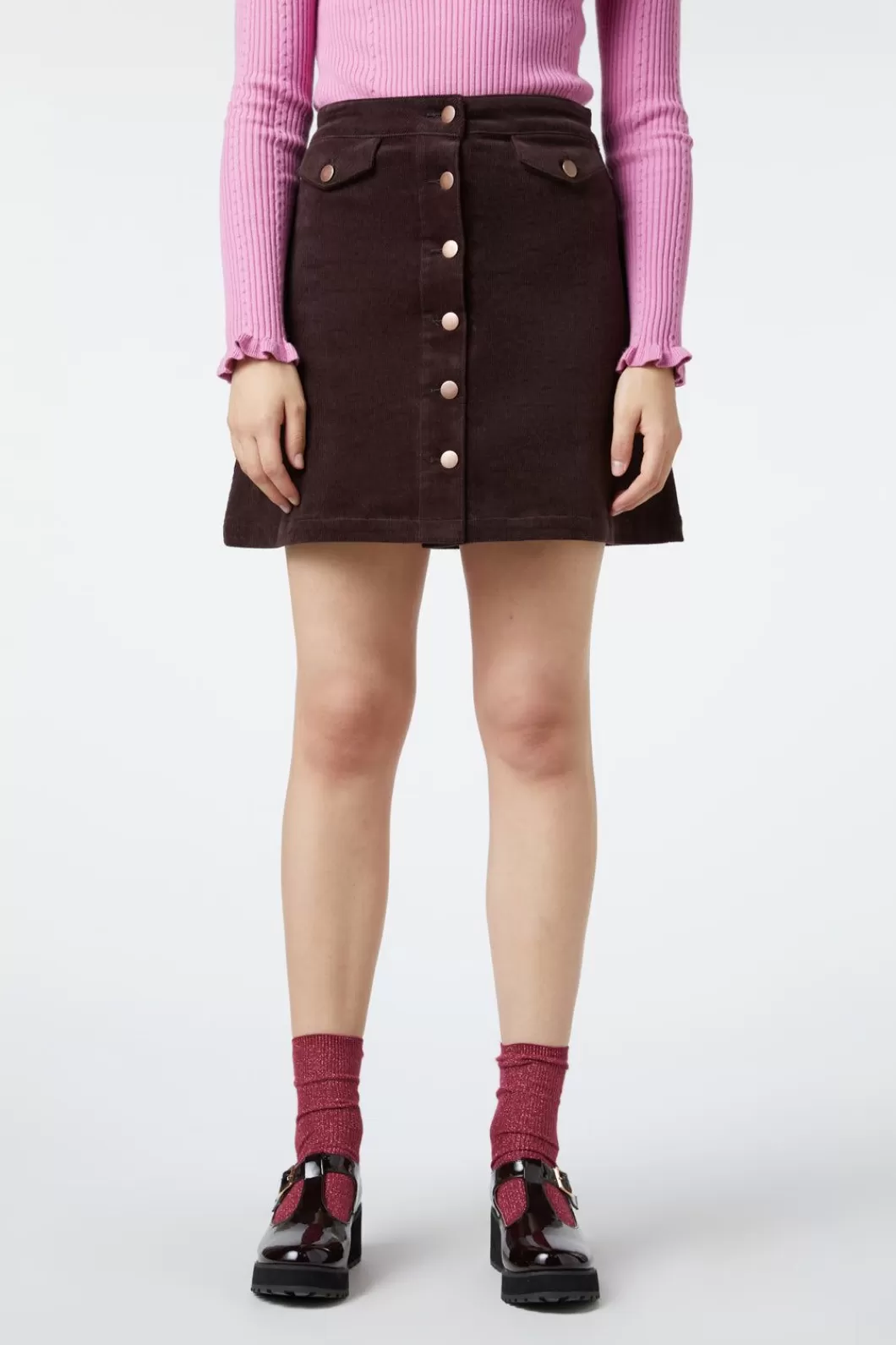 Skirts & Skorts<Princess Highway Bailey Cord Skirt