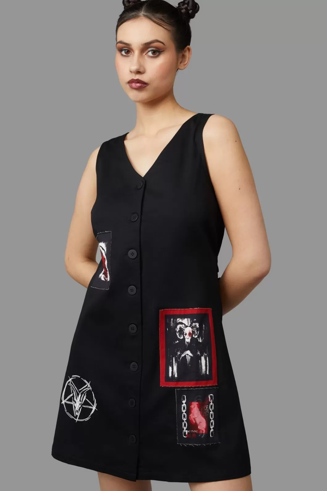 Dresses & Pinafores<Black Friday Baphomet Pinafore