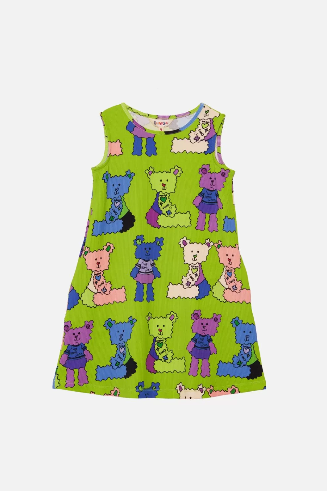 Dresses & Pinafores<Dangerkids Bear Kids Jersey Dress