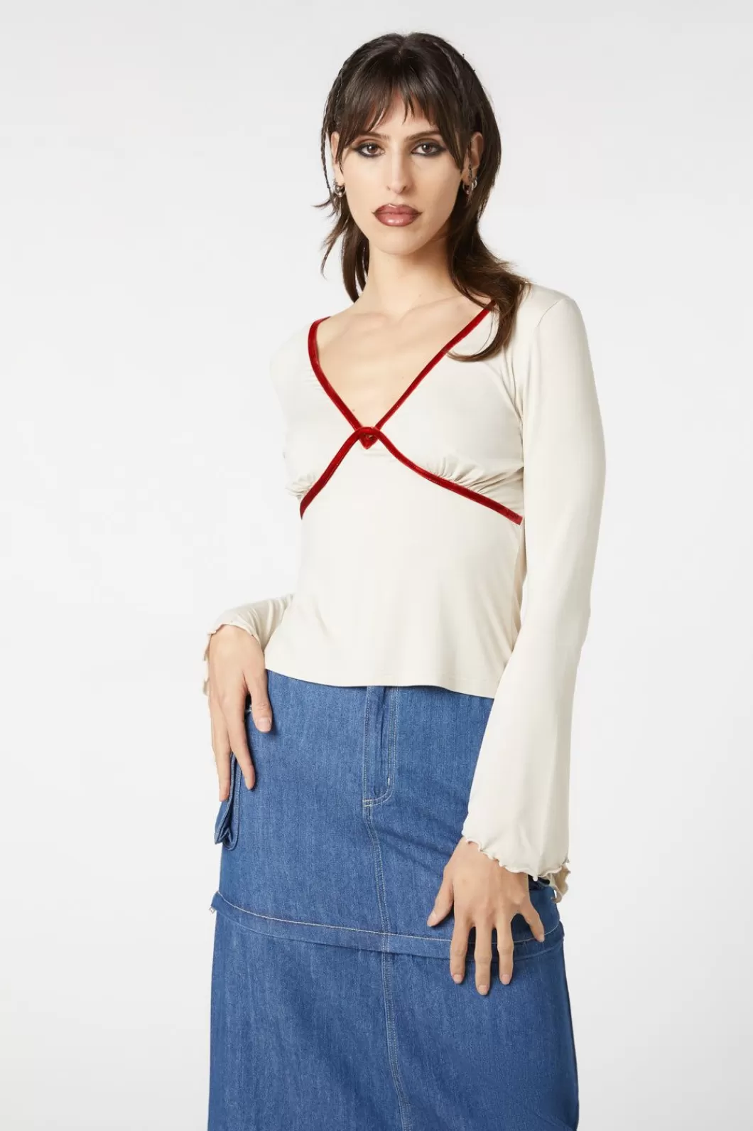 Blouses & Tops<Dangerfield Billow Breeze Top