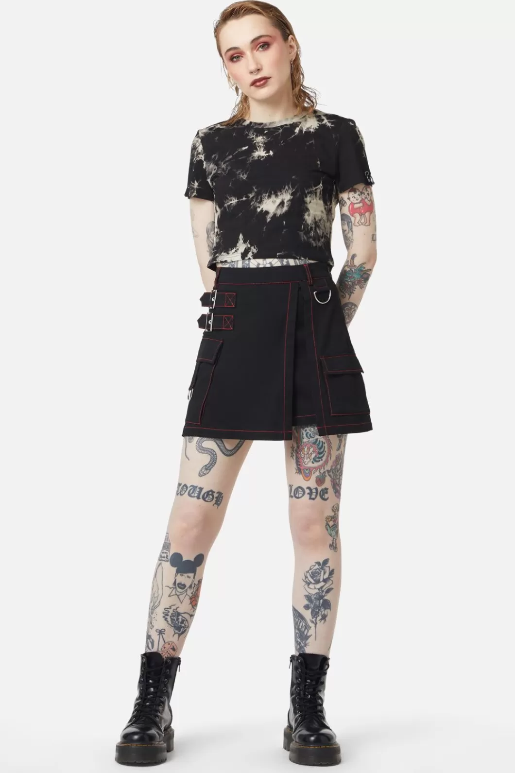 Skirts & Skorts<Dangerfield Bitter Recluse Pocket Skort