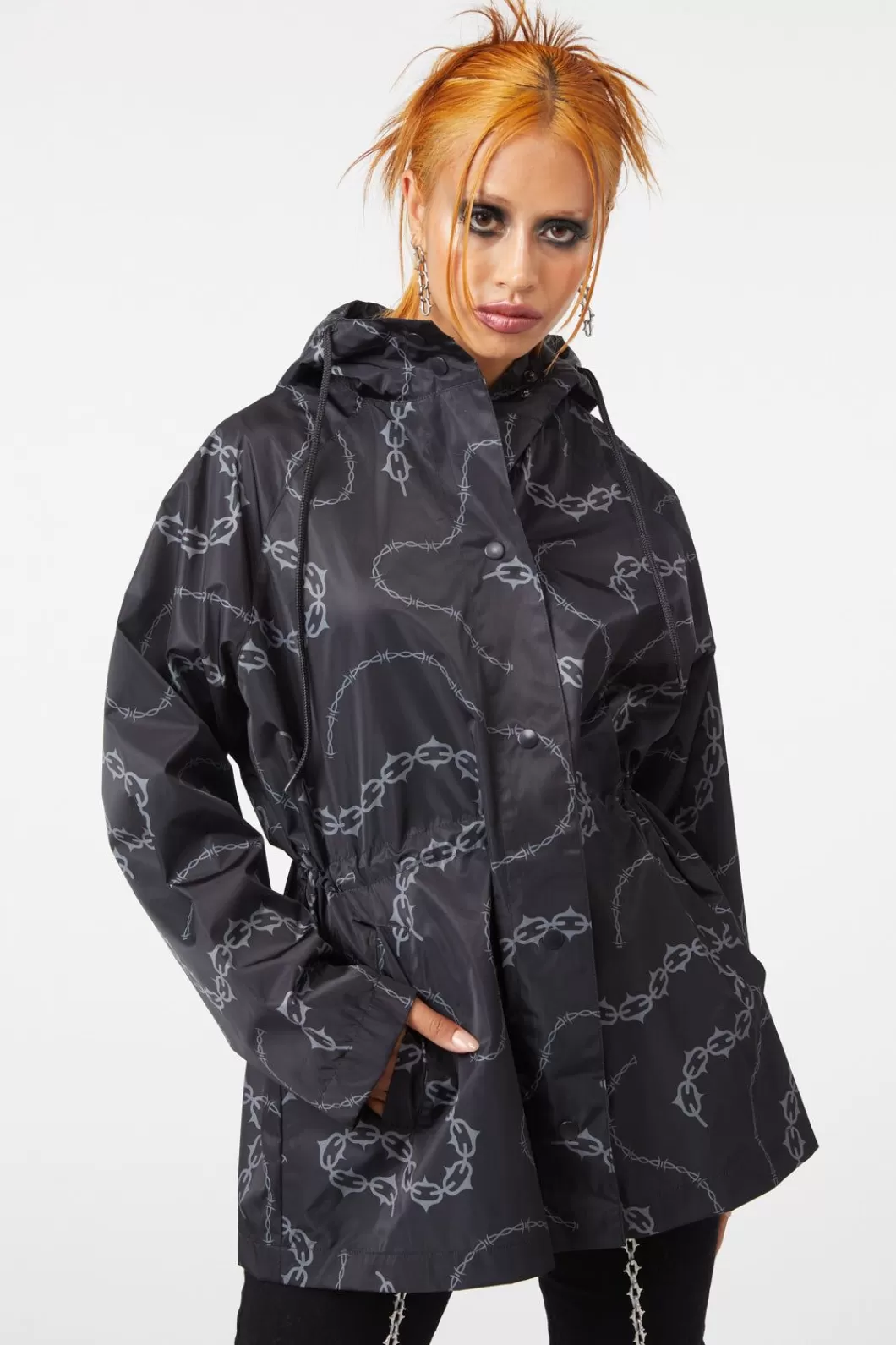 Jackets & Coats<Dangerfield Bound U0026 Chained Raincoat