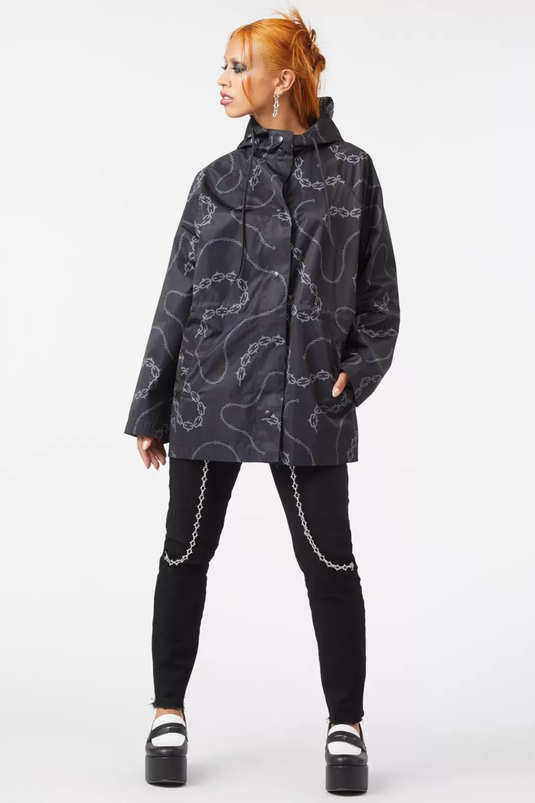 Jackets & Coats<Dangerfield Bound U0026 Chained Raincoat