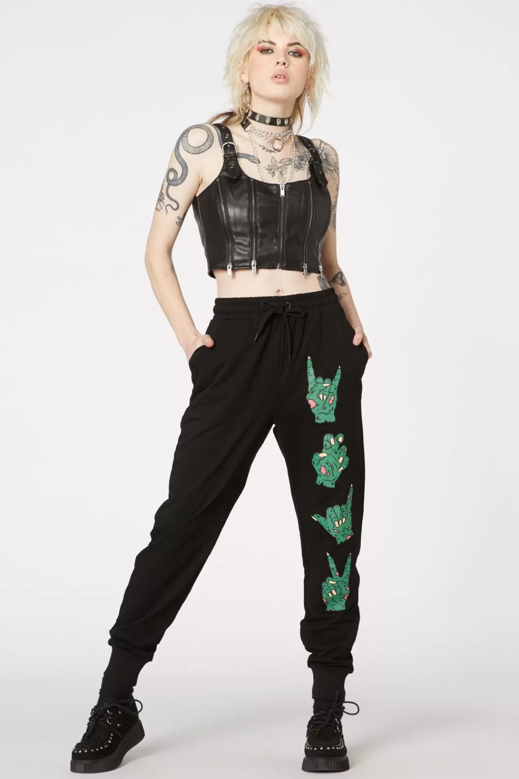 Pants & Jumpsuits<Dangerfield Brainz Print Track Pant