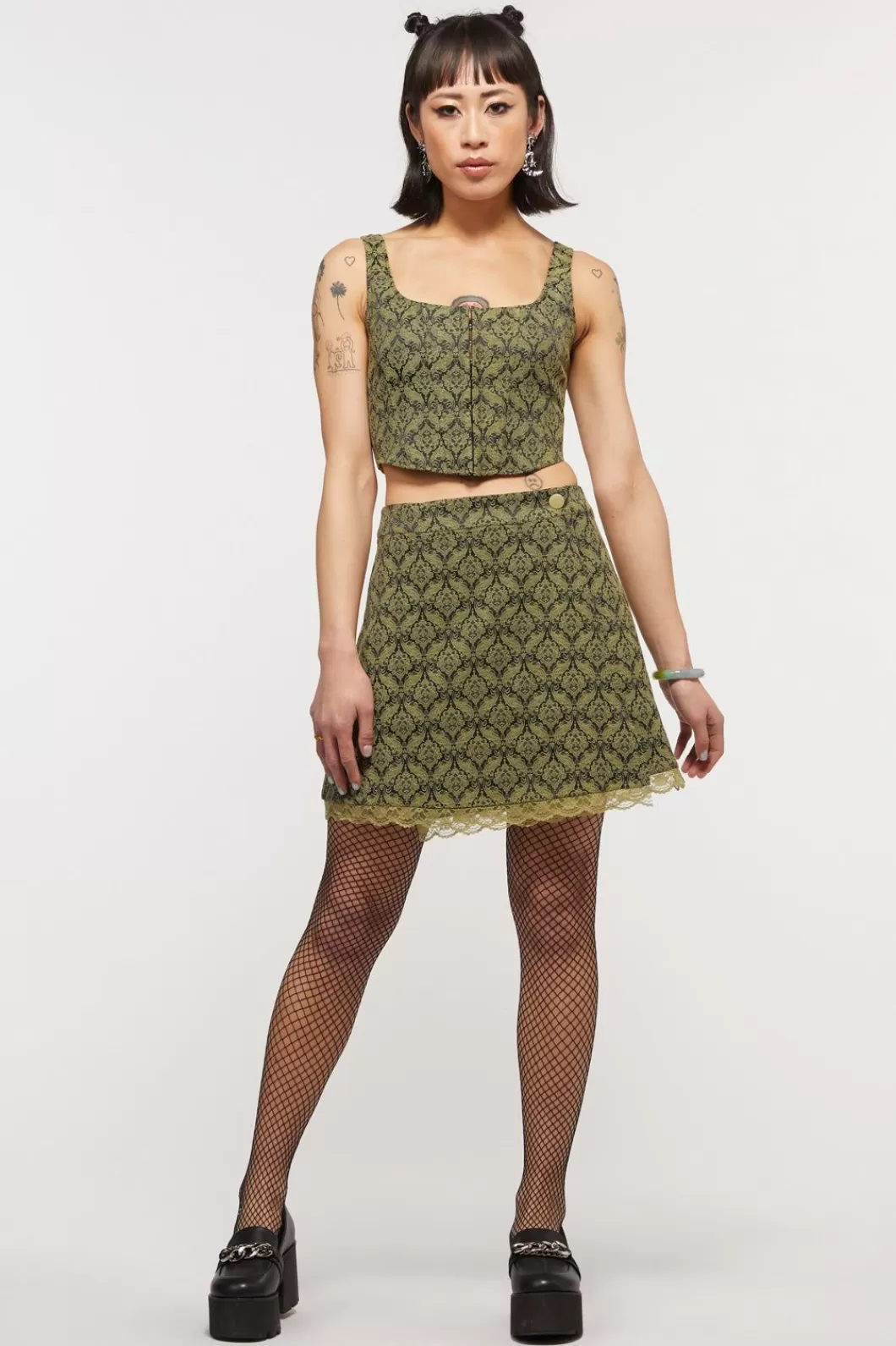 Skirts & Skorts<Dangerfield Brocade Lita Lace Skirt