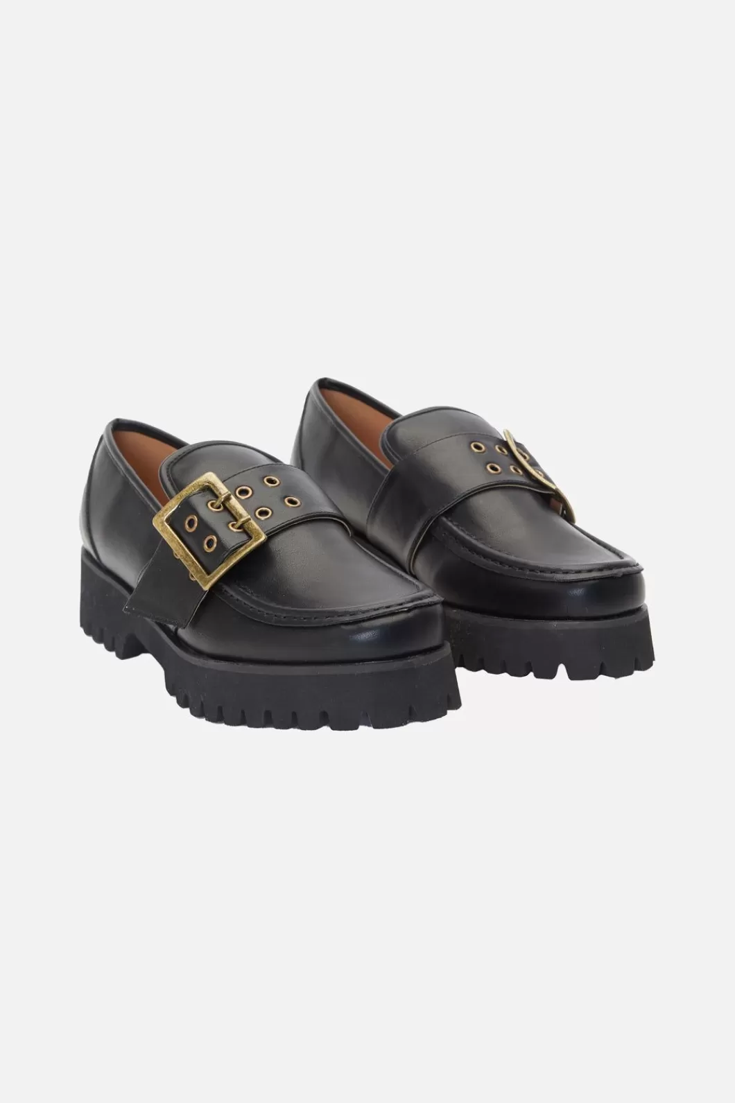 Shoes<Princess Highway Buckle Loafer