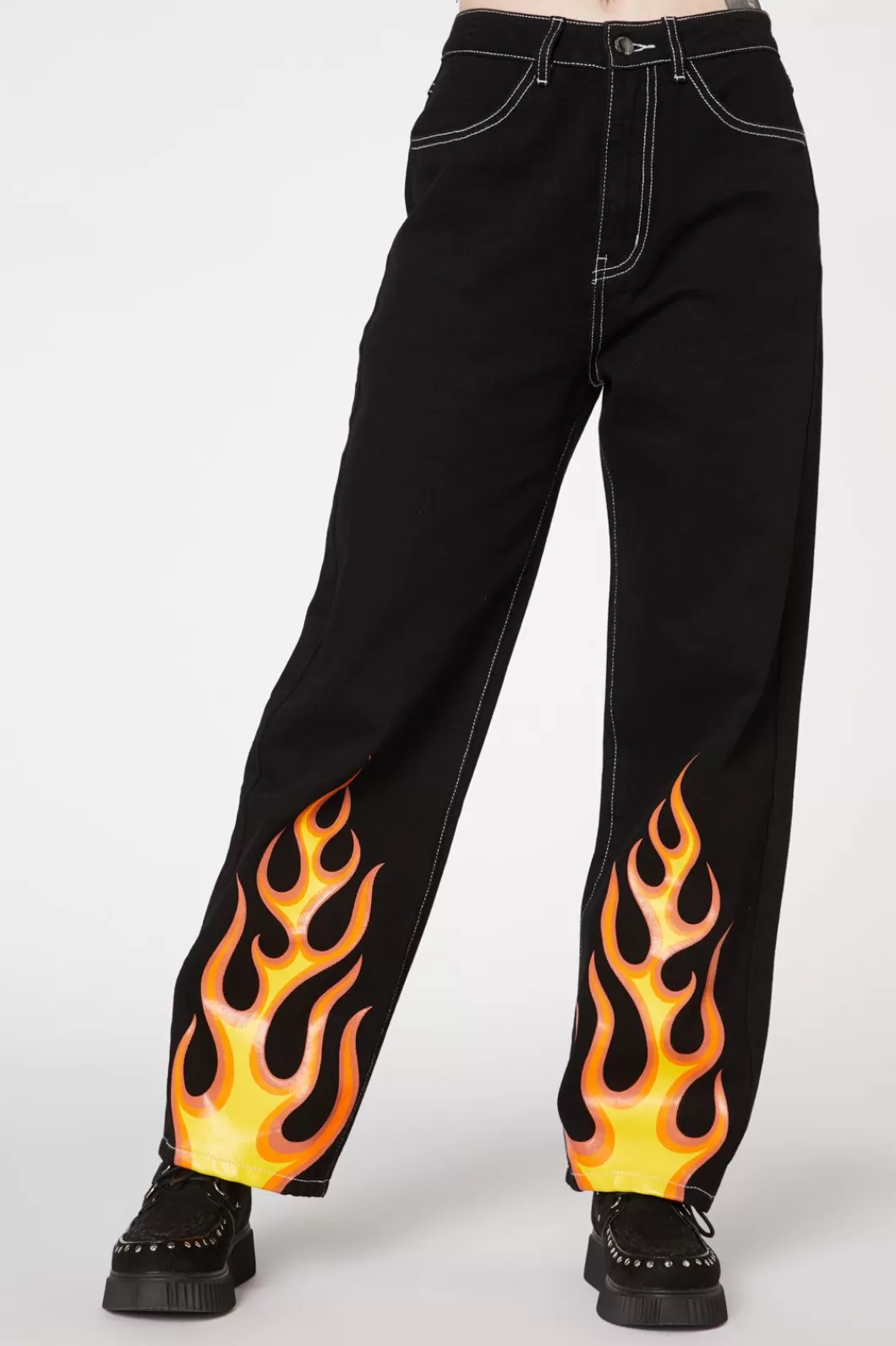 Pants & Jumpsuits<Dangerfield Burn Baby Denim Jeans