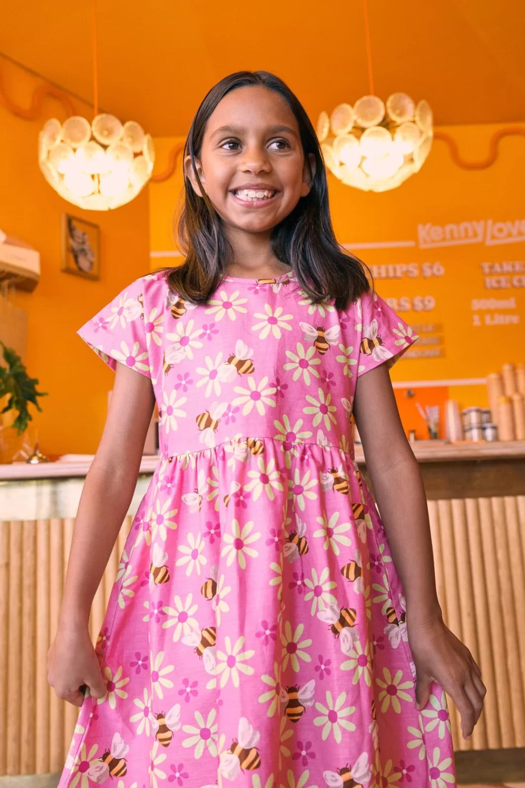 Dresses & Pinafores<Princess Highway Kids Busy Bees Kids Dress