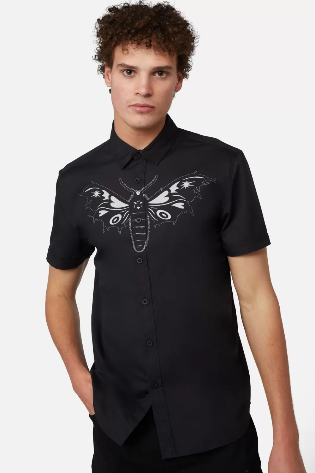 Shirts & Tees<Dangerfield Butterfly Front Placement Shirt