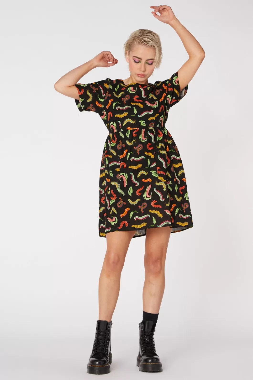 Dresses & Pinafores<Dangerfield Caterpillar Smock Dress