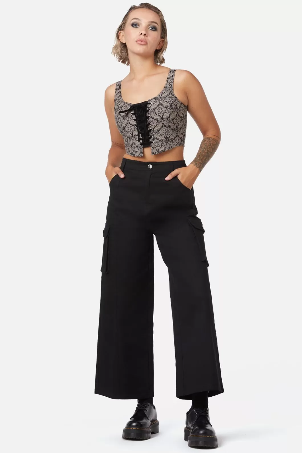 Blouses & Tops<Dangerfield Ceremonial Lace Up Corset