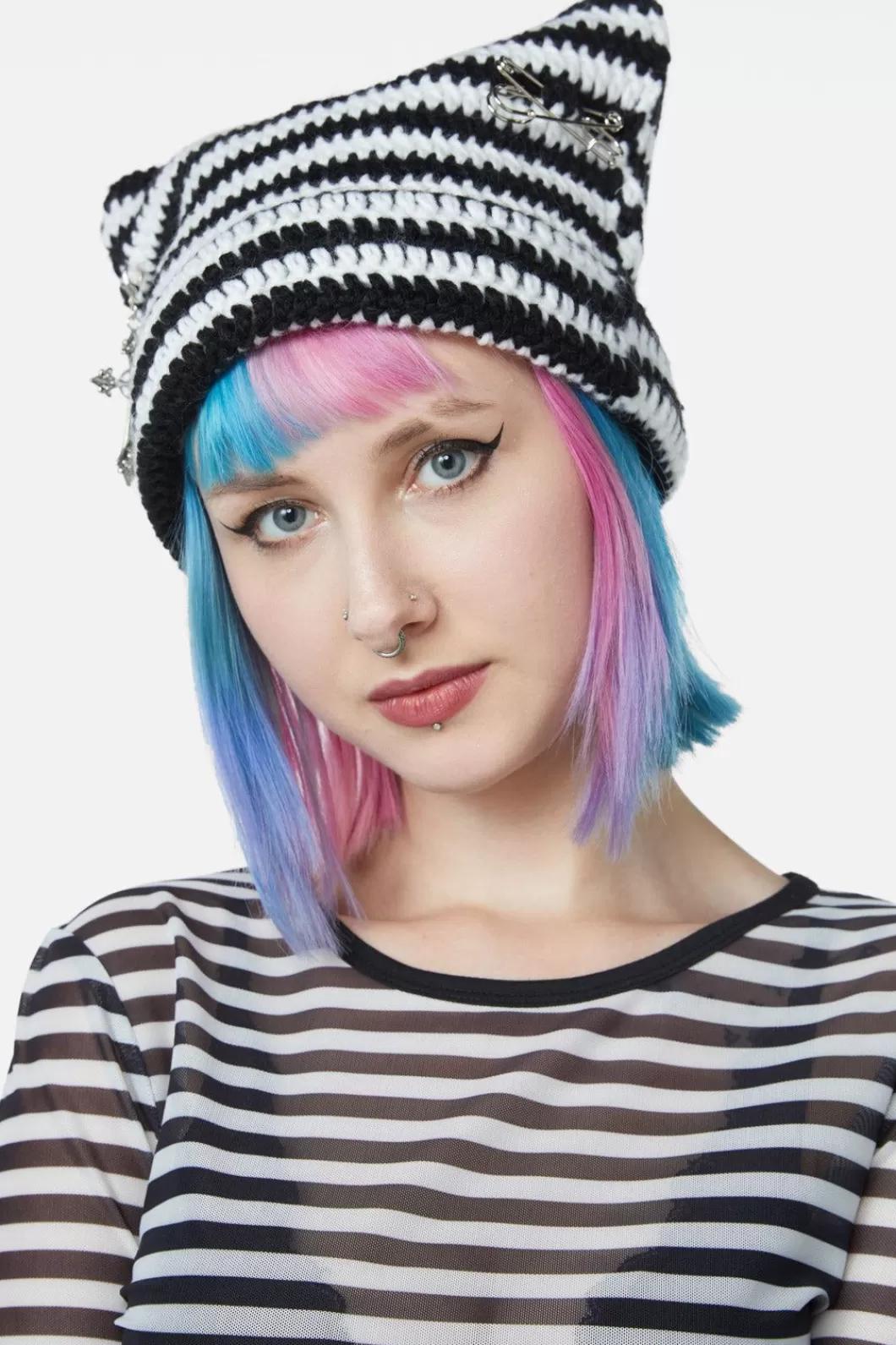 Hats<Black Friday Charming Stripe Beanie