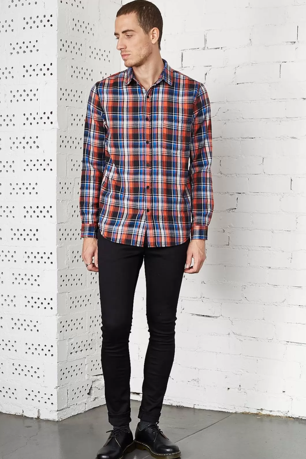 Shirts & Tees<Dangerfield Checked Out Ls Shirt