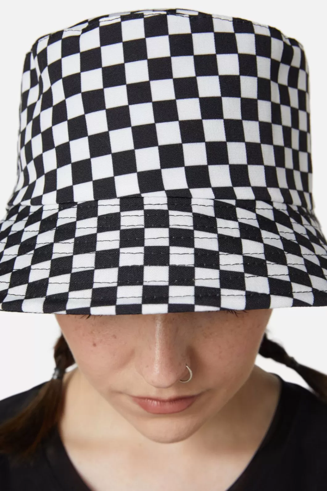 Hats<Dangerfield Checkerboard Reversible Hat