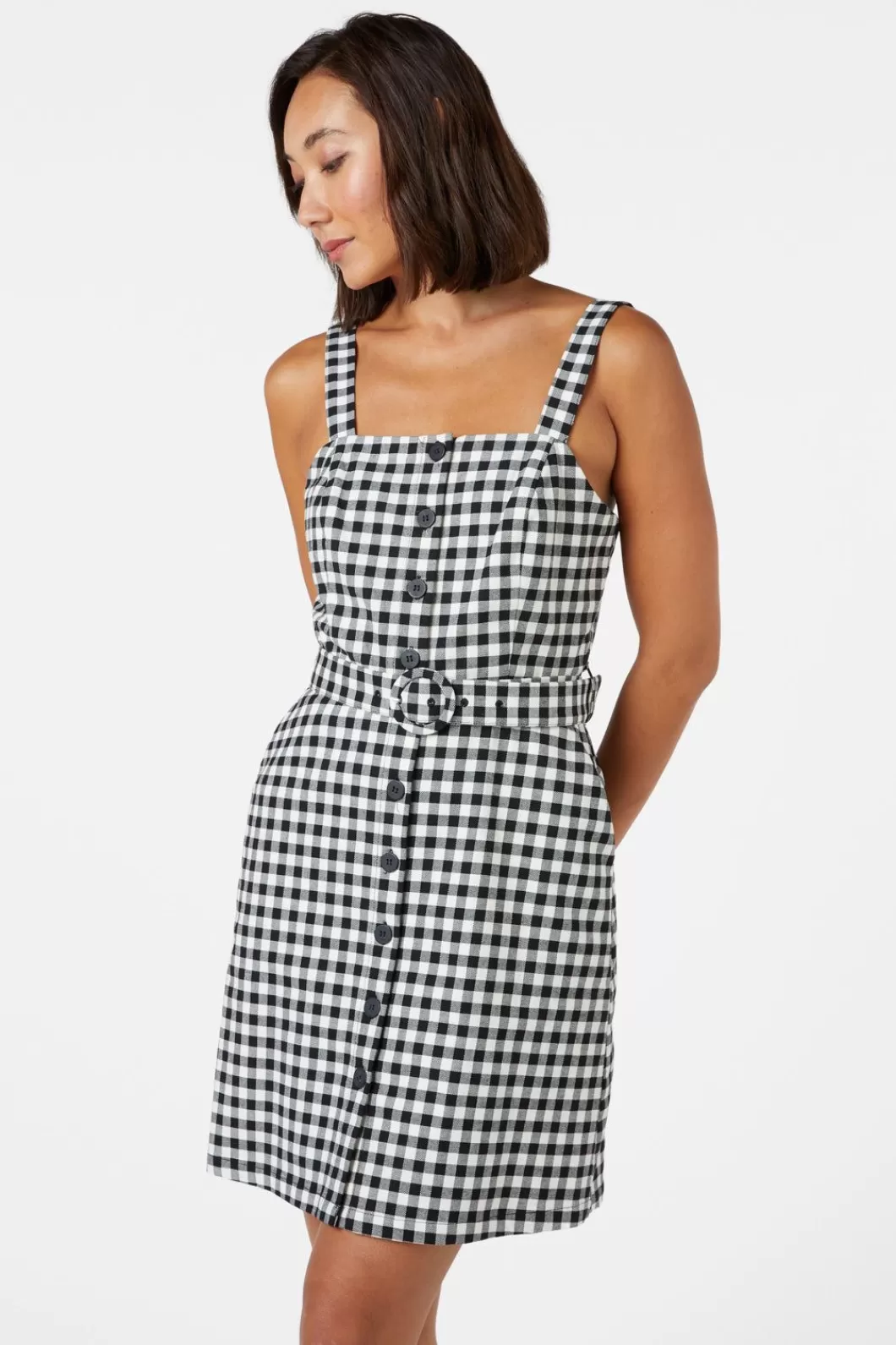 Dresses & Pinafores<Princess Highway Claire Gingham Pinny