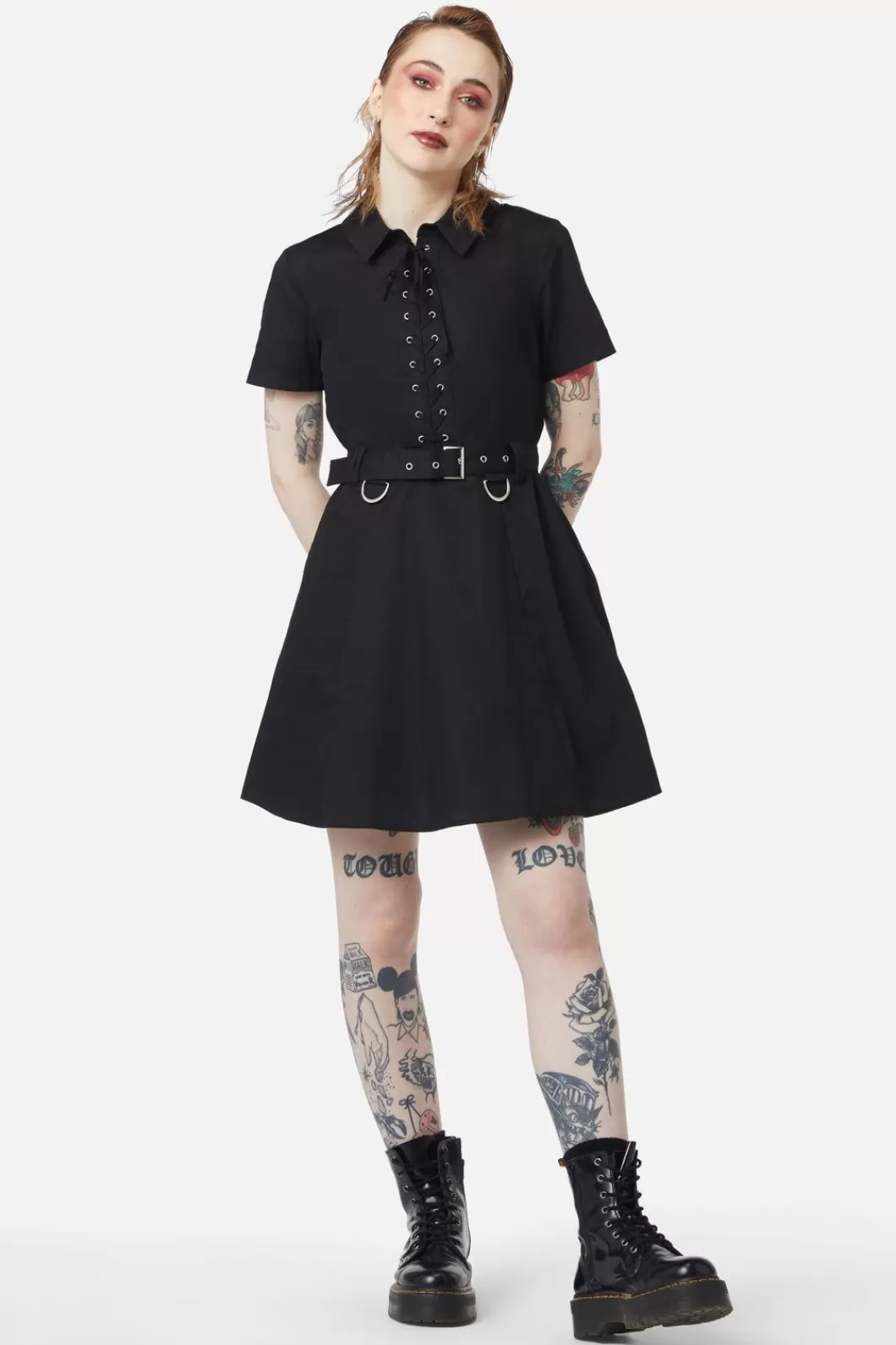 Dresses & Pinafores<Dangerfield Collar Punk Dress