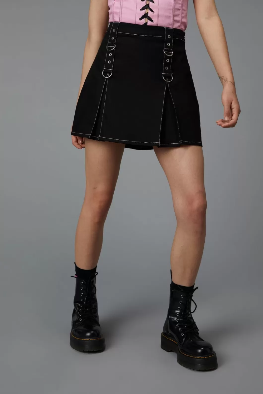 Skirts & Skorts<Black Friday Contrast Stitch Skort