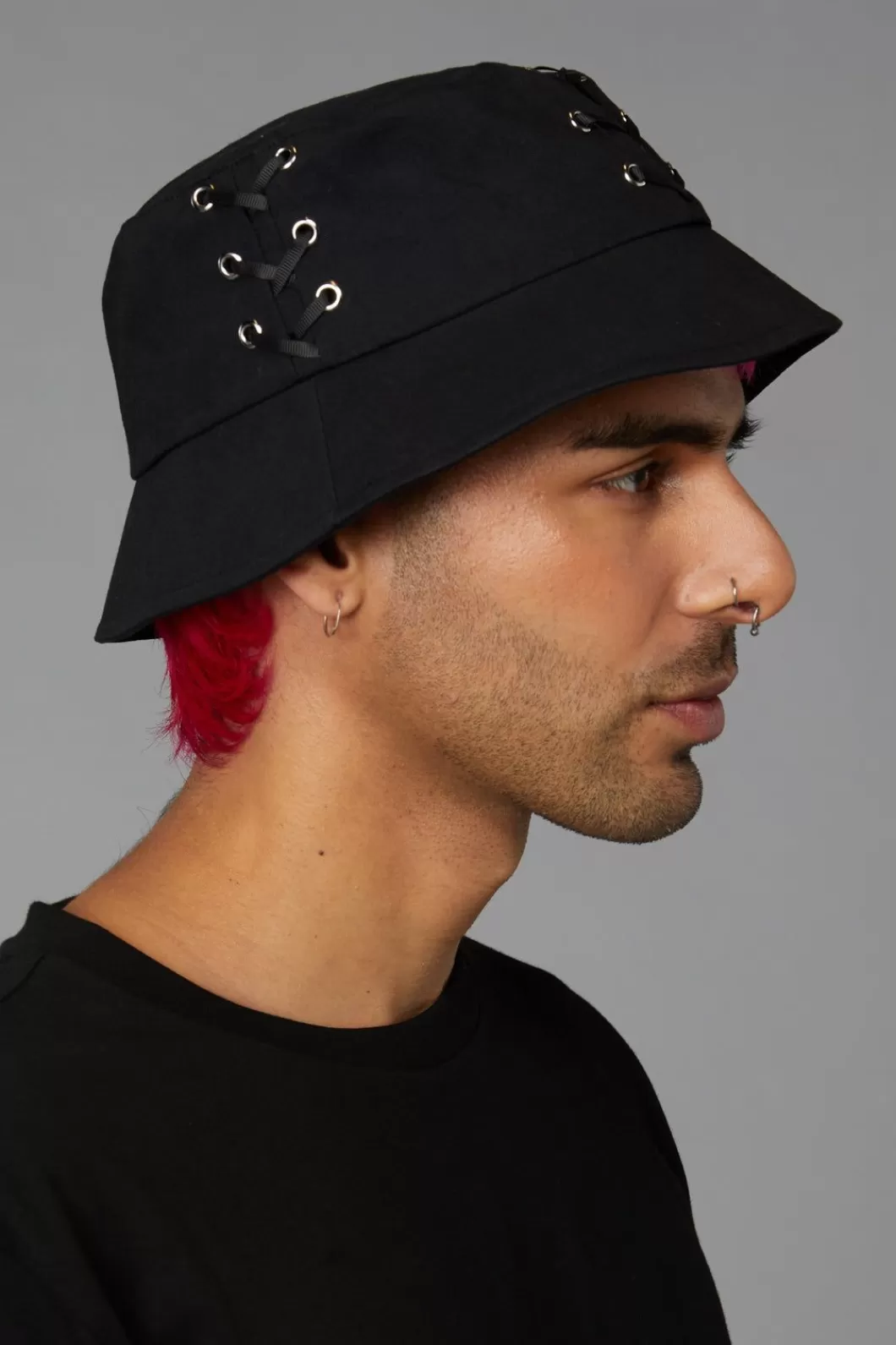 Hats<Black Friday Corset Bucket Hat