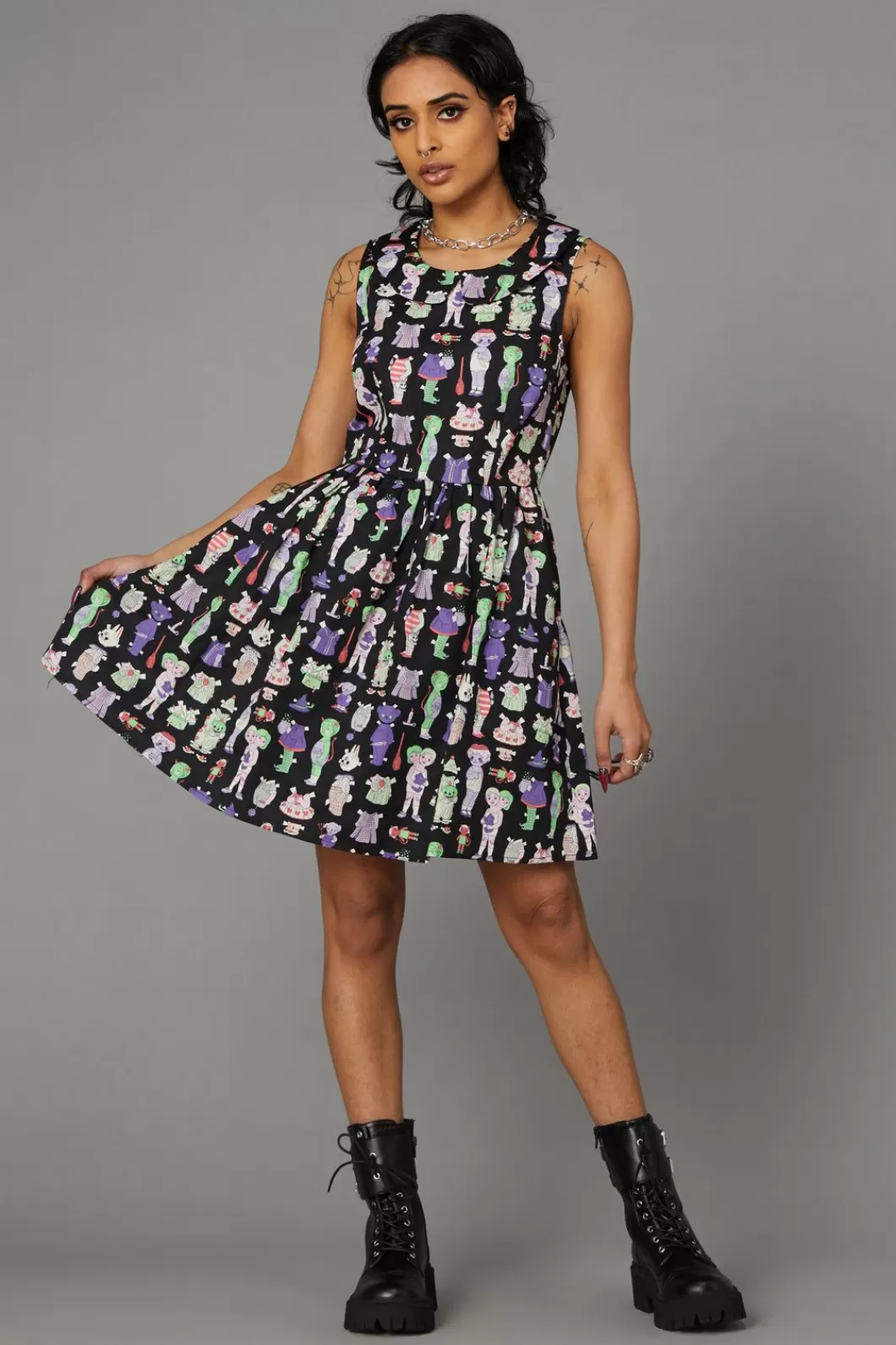 Dresses & Pinafores<Black Friday Creepy Cuties Dress