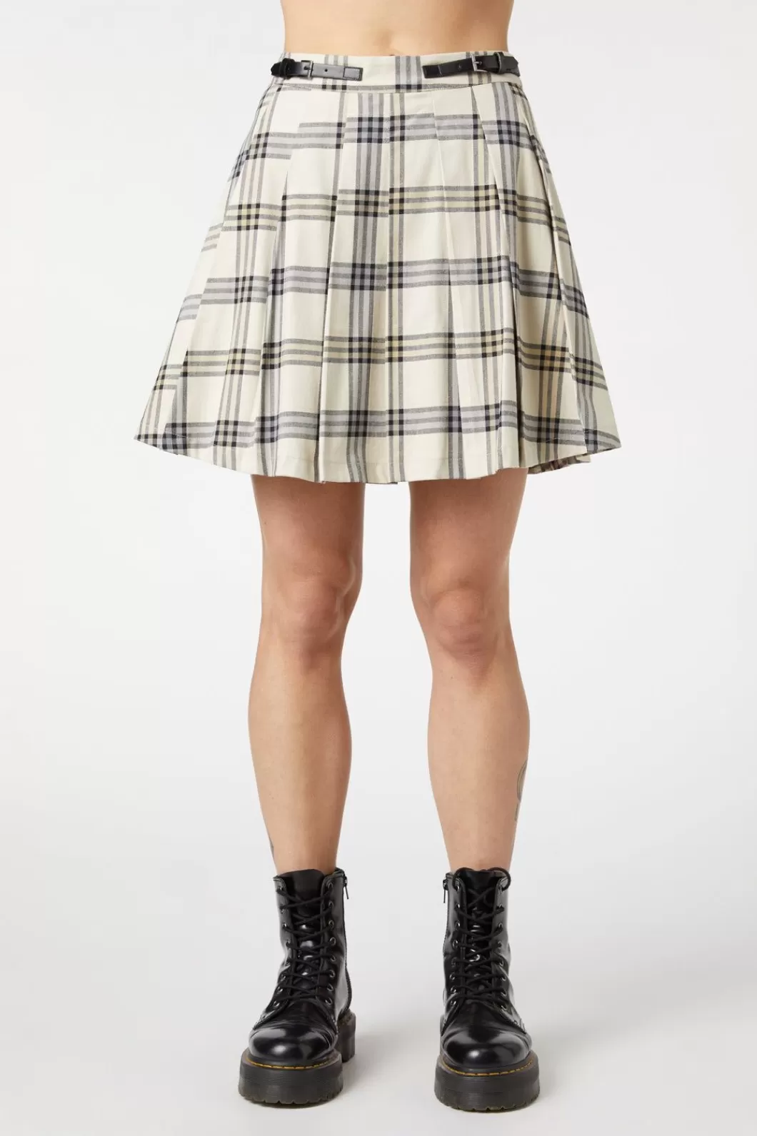 Skirts & Skorts<Dangerfield Crescent Tartan Pleated Skirt