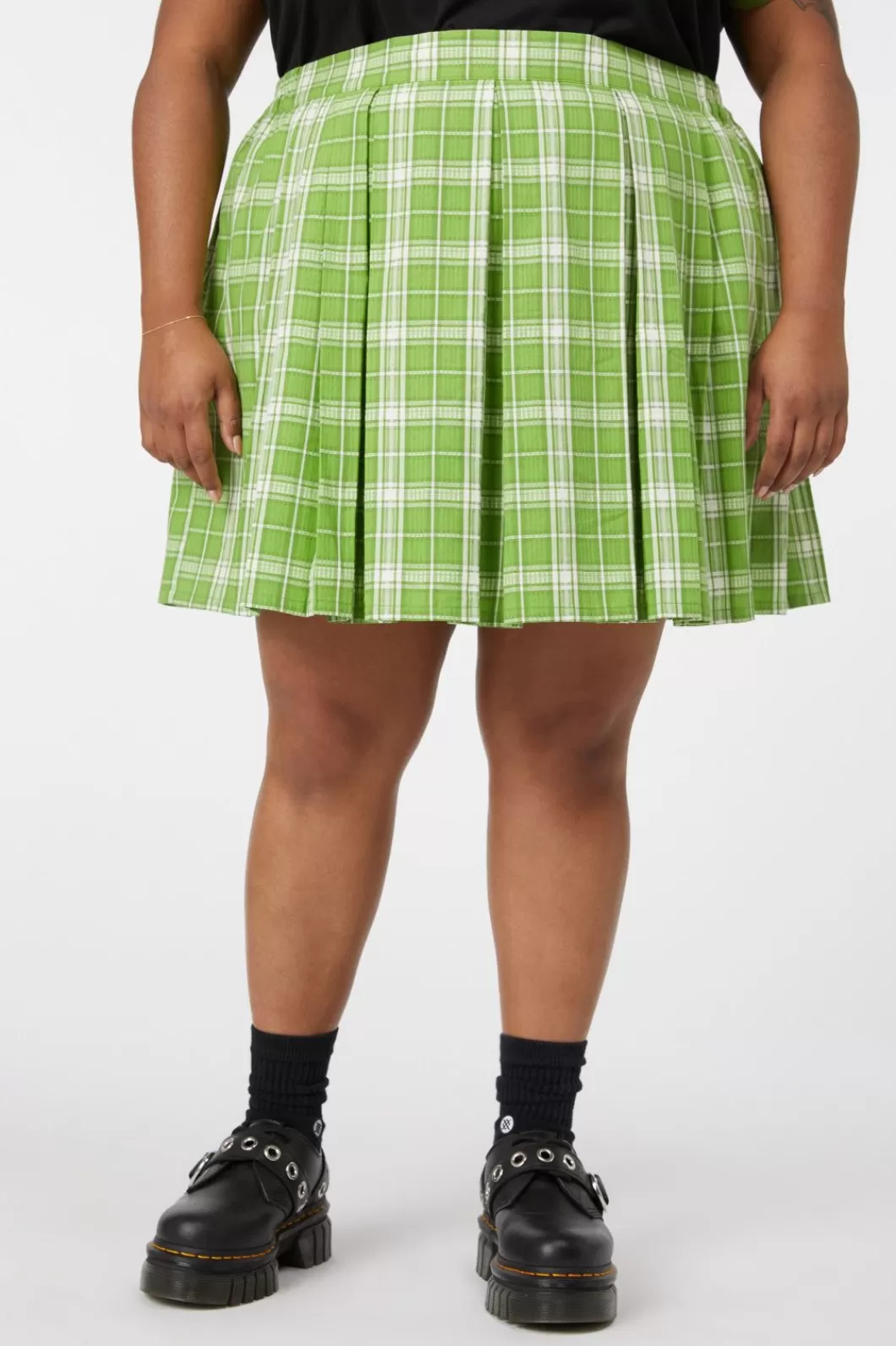 Curve Pants & Skirts<Dangerfield Curve Dazed Tartan Mini Skirt