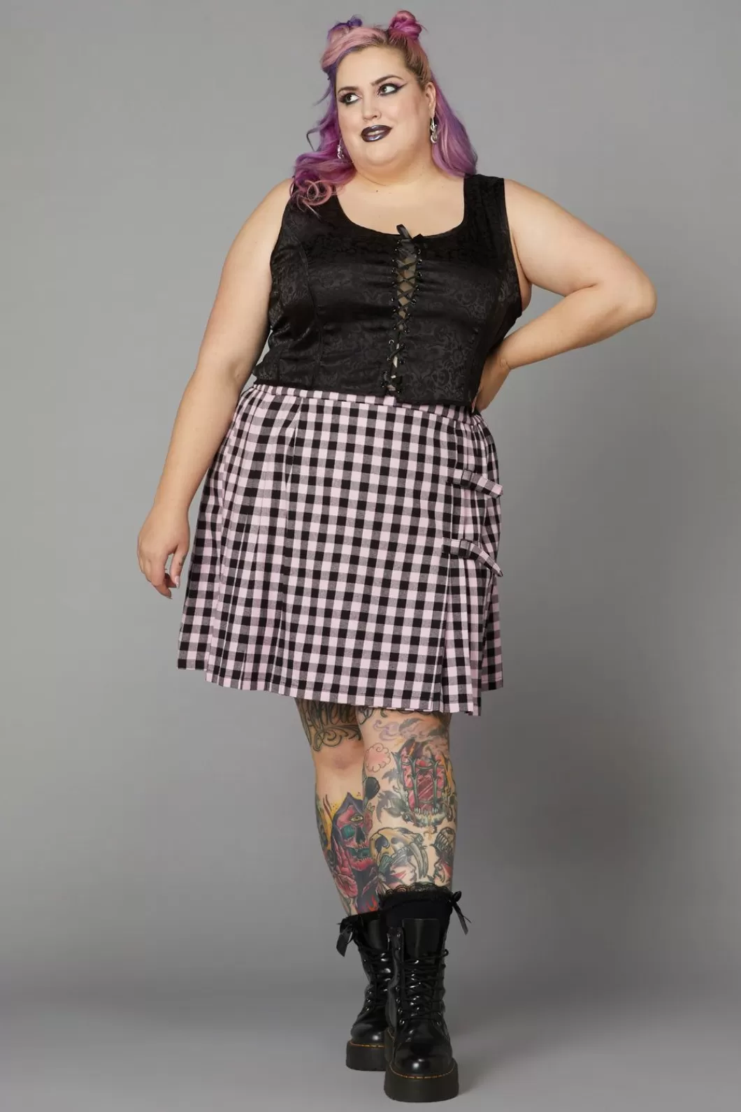 Curve Pants & Skirts<Black Friday Curve Franken Skirt