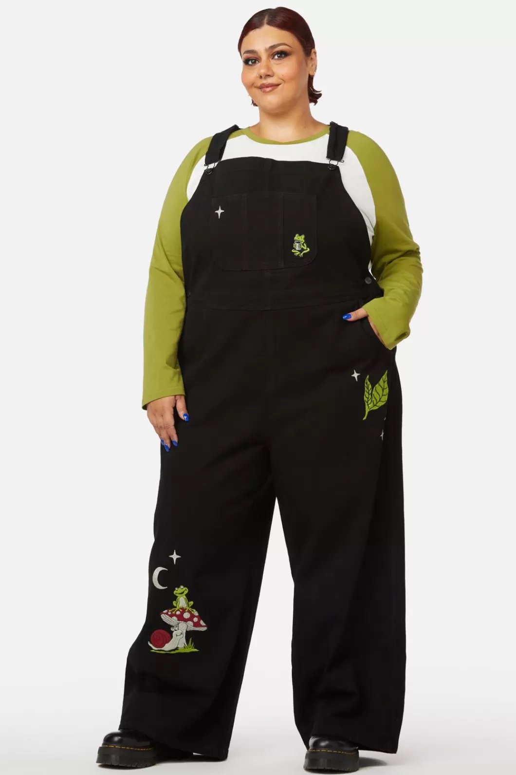 Pants & Jumpsuits<Black Friday Curve Froggy Patch Overall