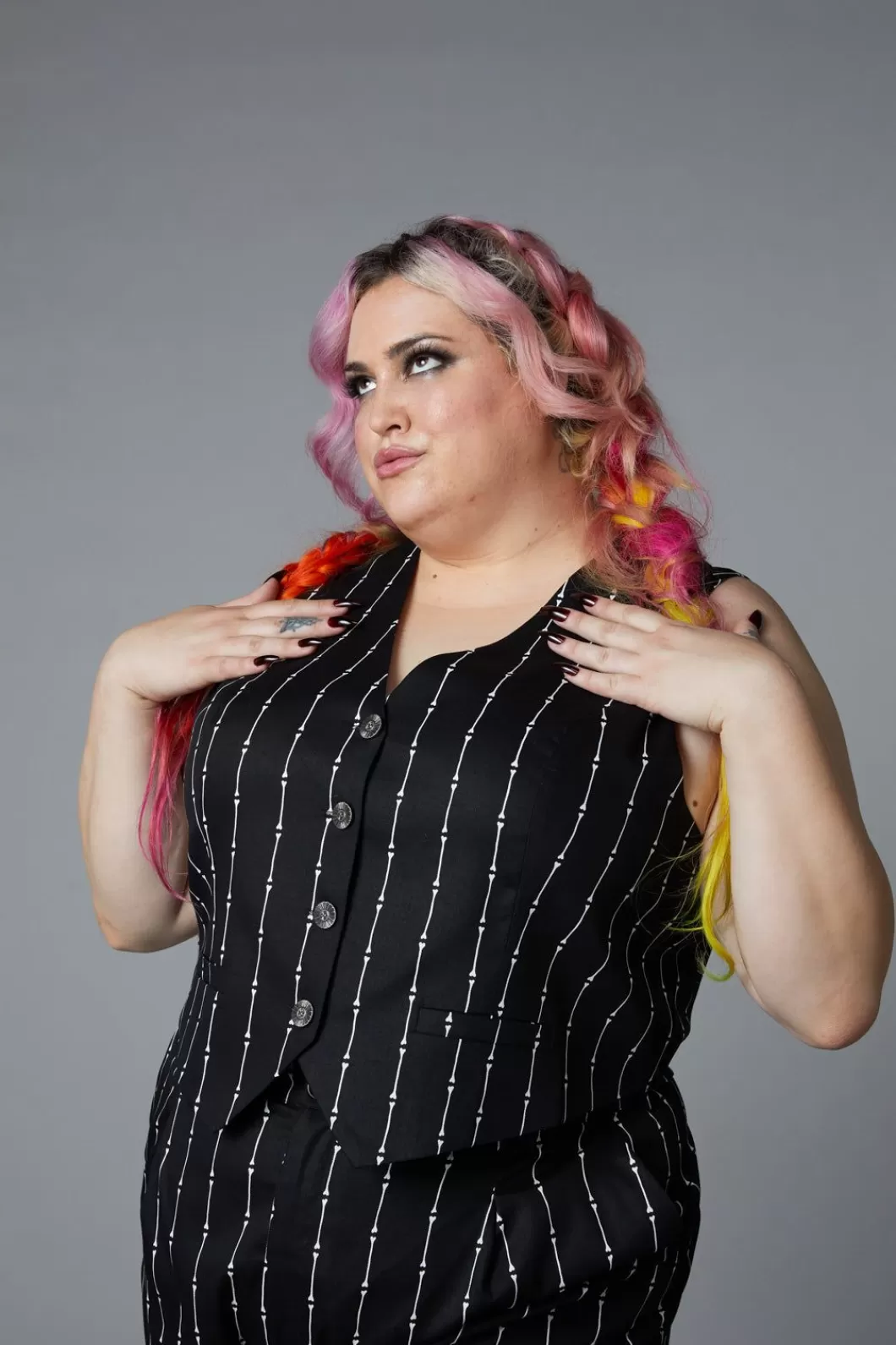 Curve Tops & Blouses<Black Friday Curve Funny Bone Vest