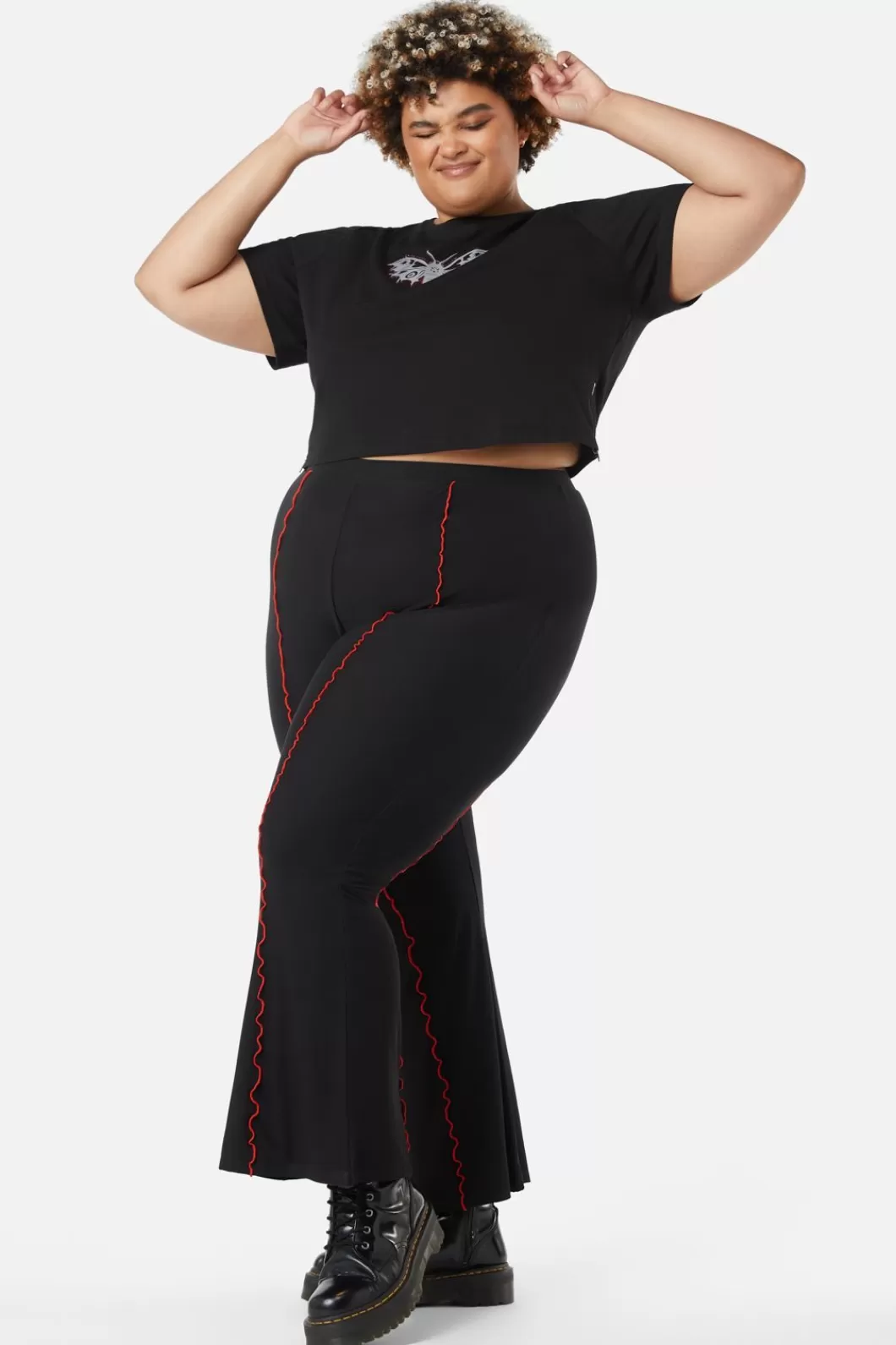 Pants & Jumpsuits<Dangerfield Curve Manic Mesh Babylock Pants