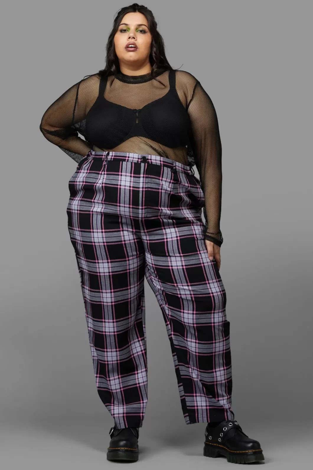 Curve Pants & Skirts<Black Friday Curve Myrtle Tartan Pant