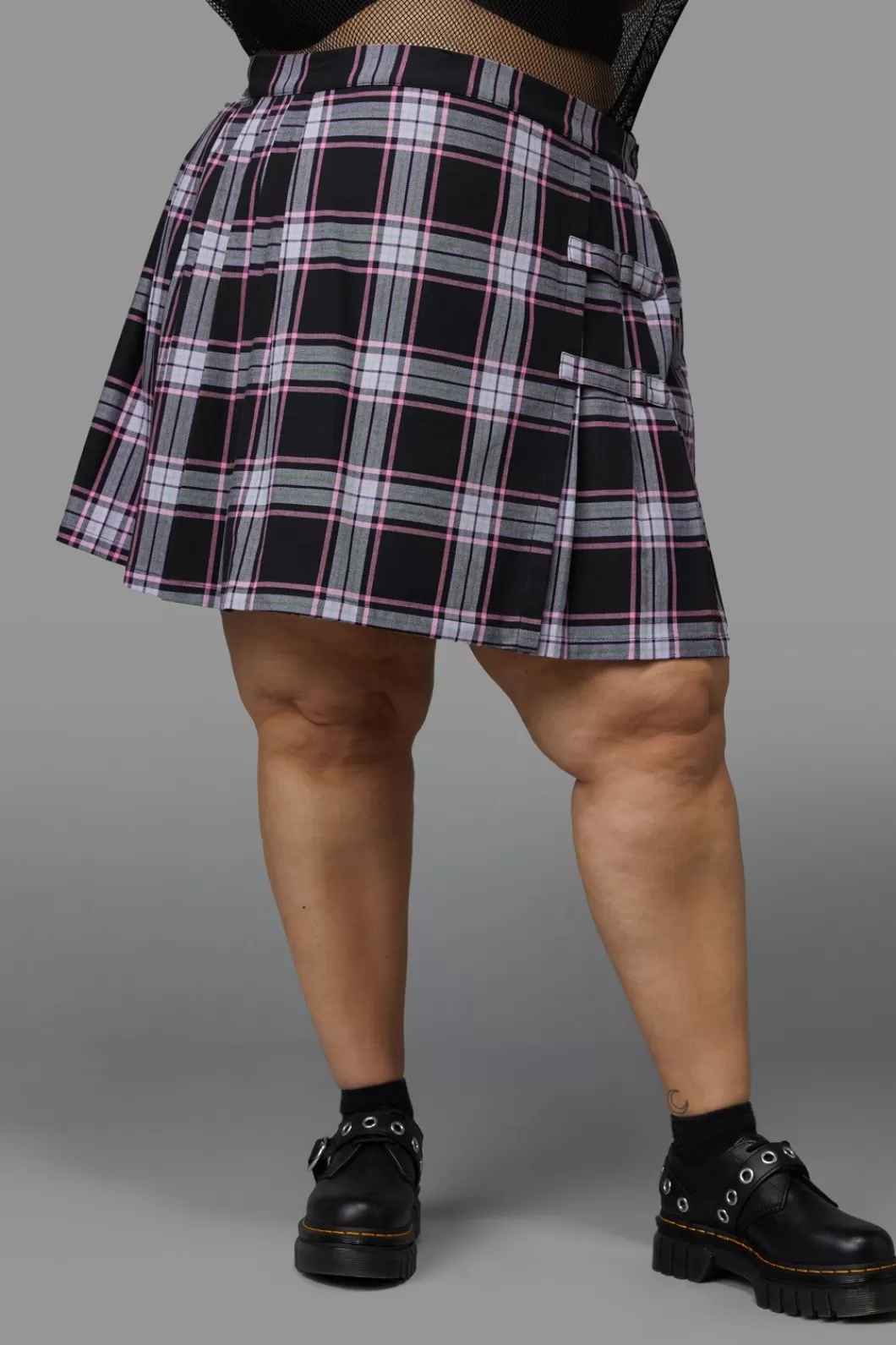 Curve Pants & Skirts<Black Friday Curve Myrtle Tartan Skirt