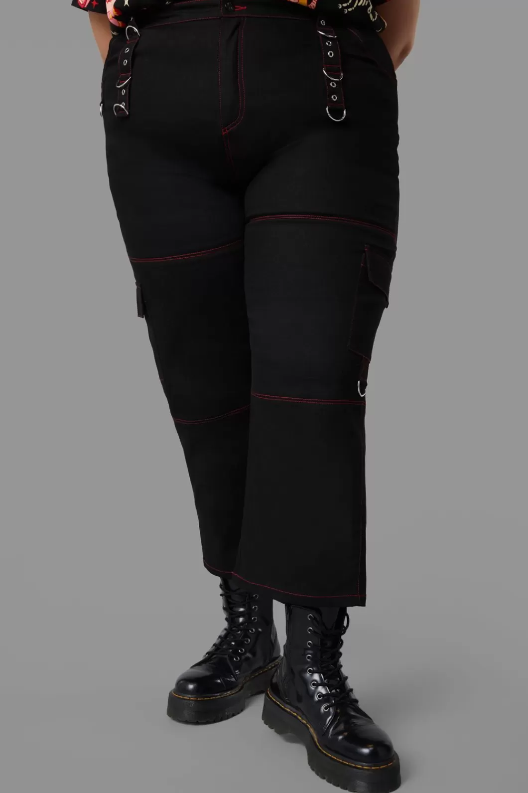 Curve Pants & Skirts<Black Friday Curve Occultist Cargo Pant