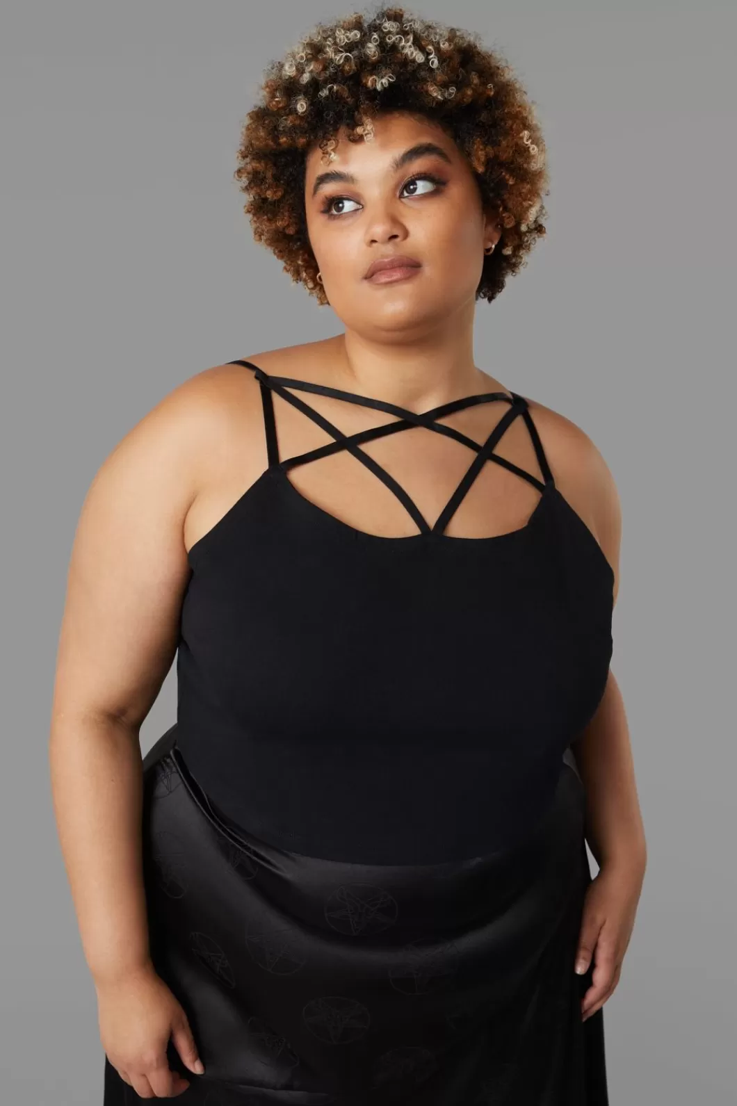 Curve Tops & Blouses<Black Friday Curve Occultist Tank