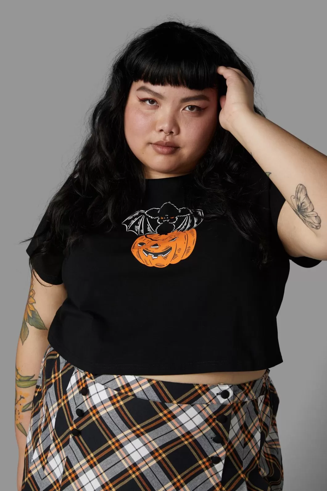 Curve Tops & Blouses<Black Friday Curve Pumpkin Tee