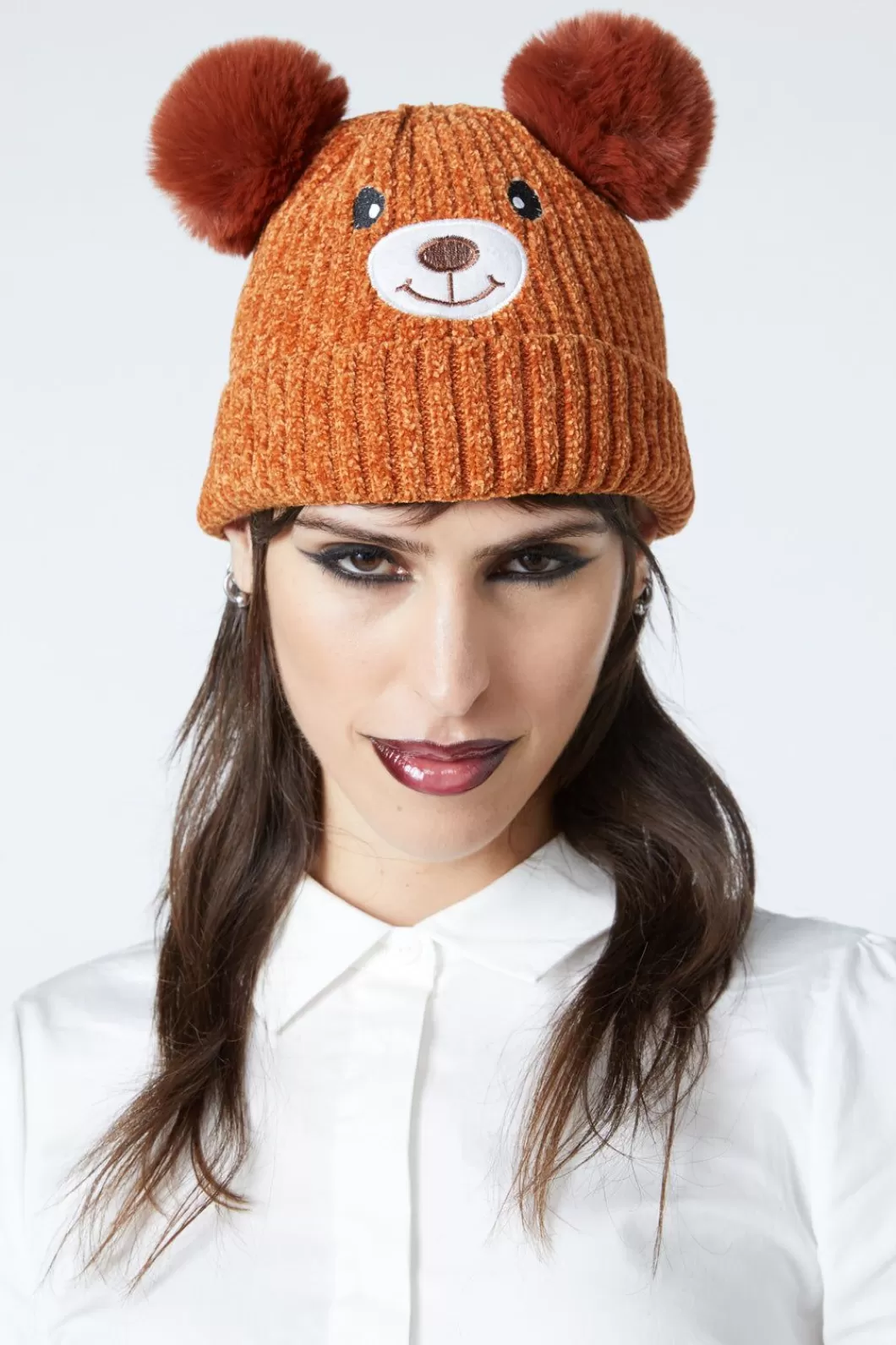 Hats<Dangerfield Cute Bear Beanie