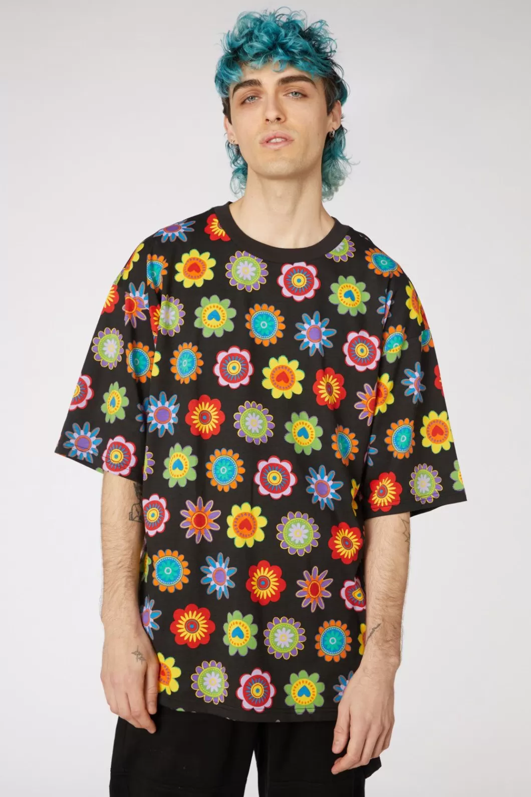 Shirts & Tees<Dangerfield Daisy Oversized Cotton Tee