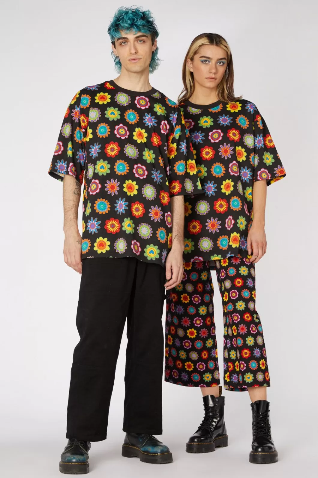 Shirts & Tees<Dangerfield Daisy Oversized Cotton Tee