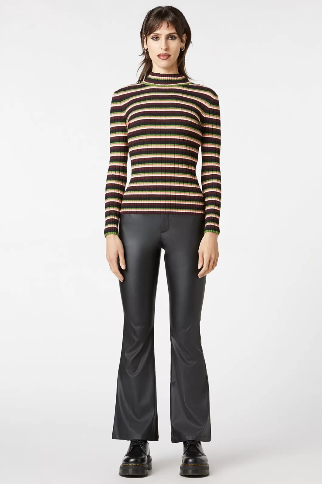 Knitwear & Cardis<Dangerfield Dark Rage Stripe Knit