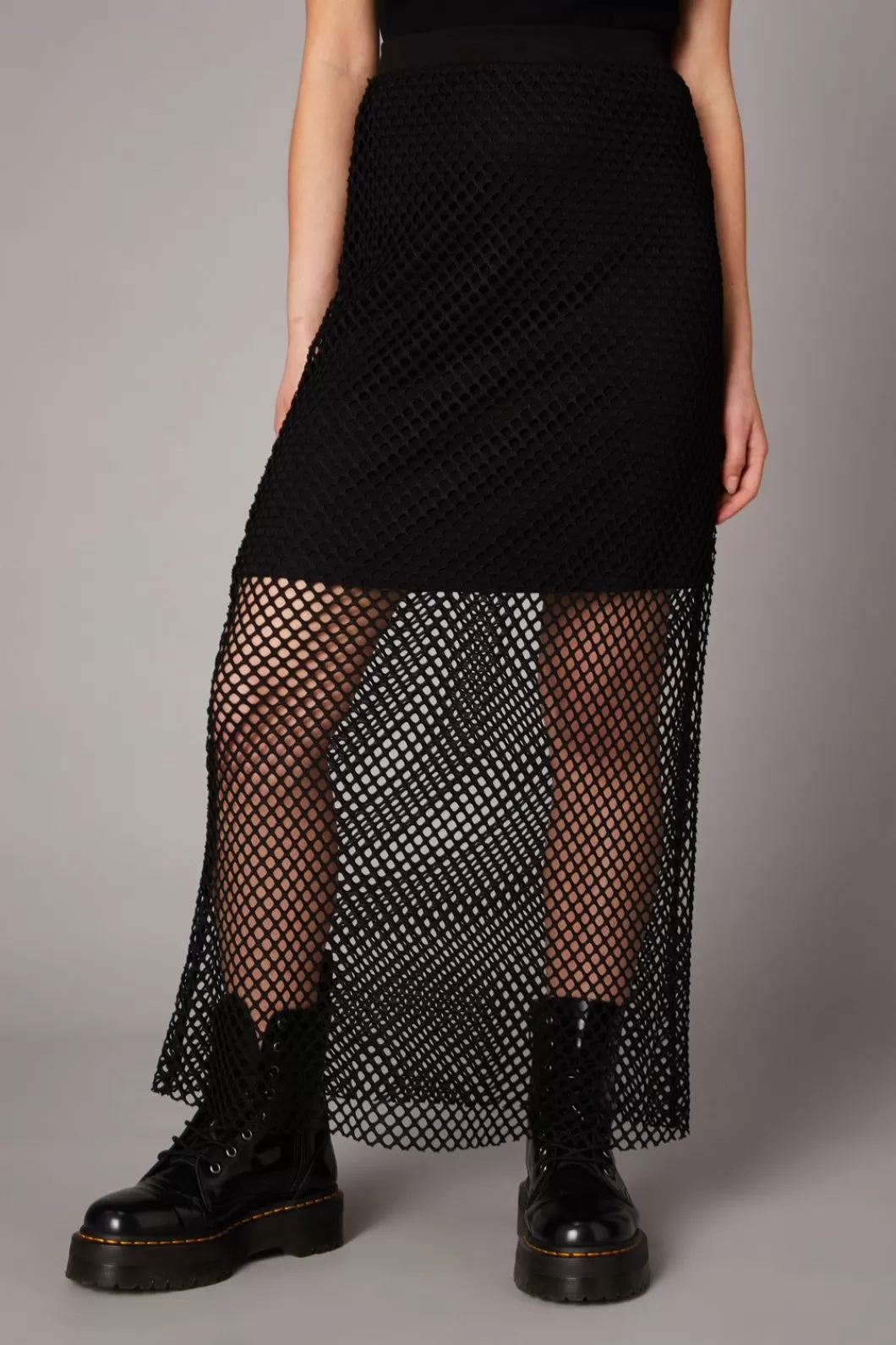 Skirts & Skorts<Black Friday Delirious Long Mesh Skirt