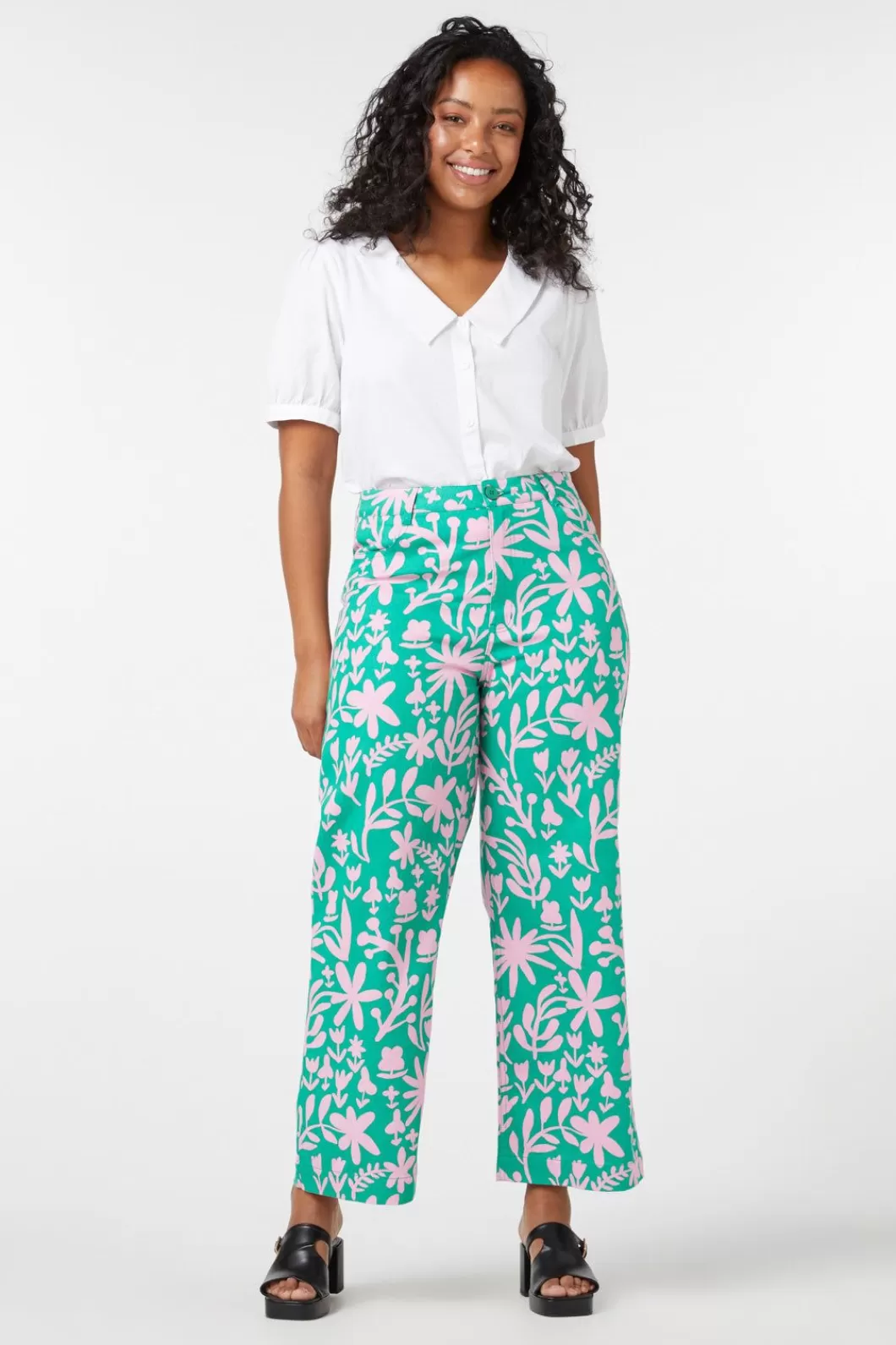 Pants & Jumpsuits<Princess Highway Della Floral Printed Jean