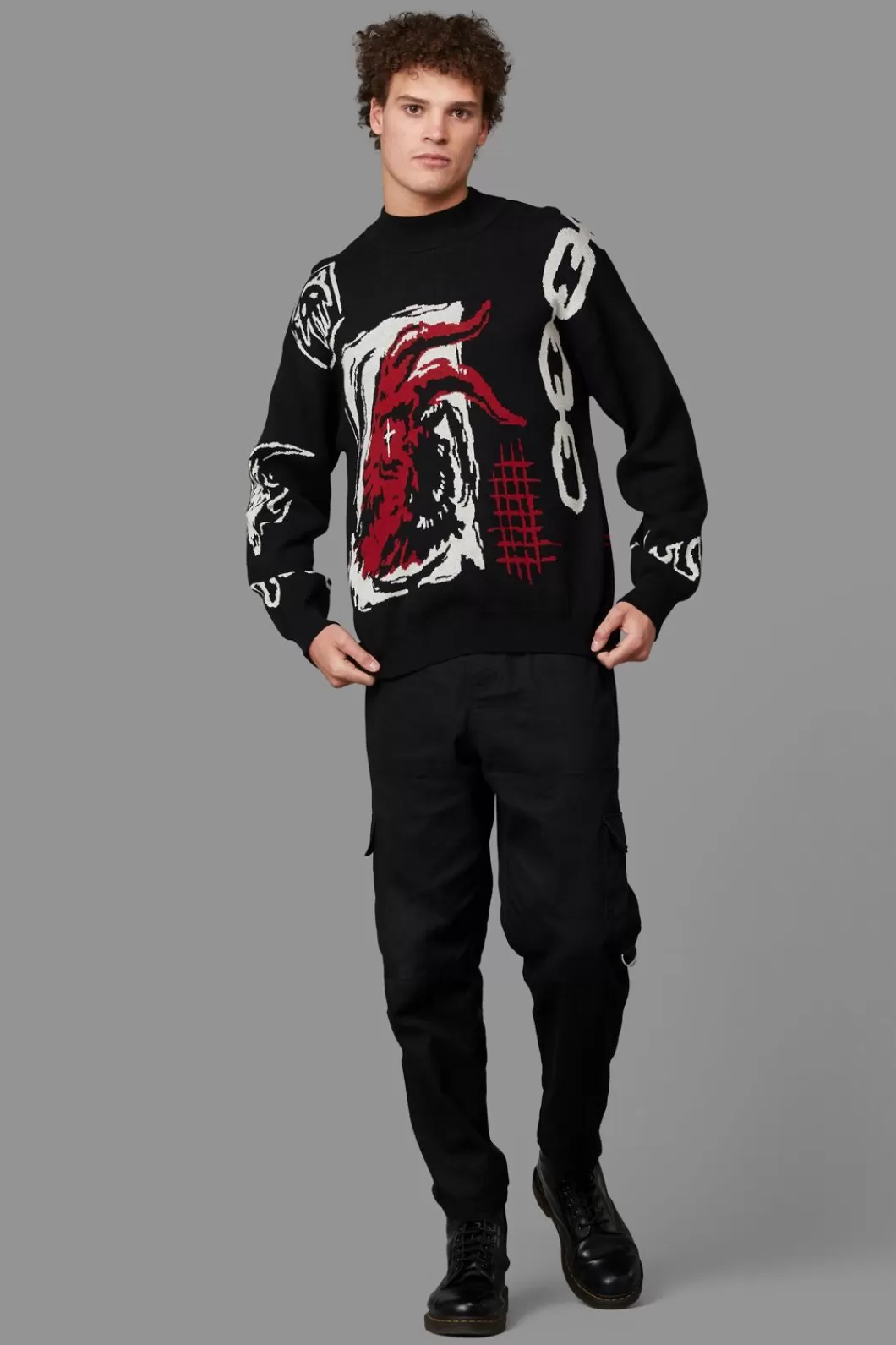 Jumpers & Knits<Black Friday Demonic Knit