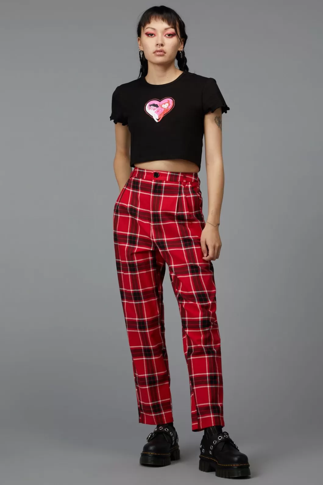 Pants & Jumpsuits<Black Friday Demonic Tartan Pant