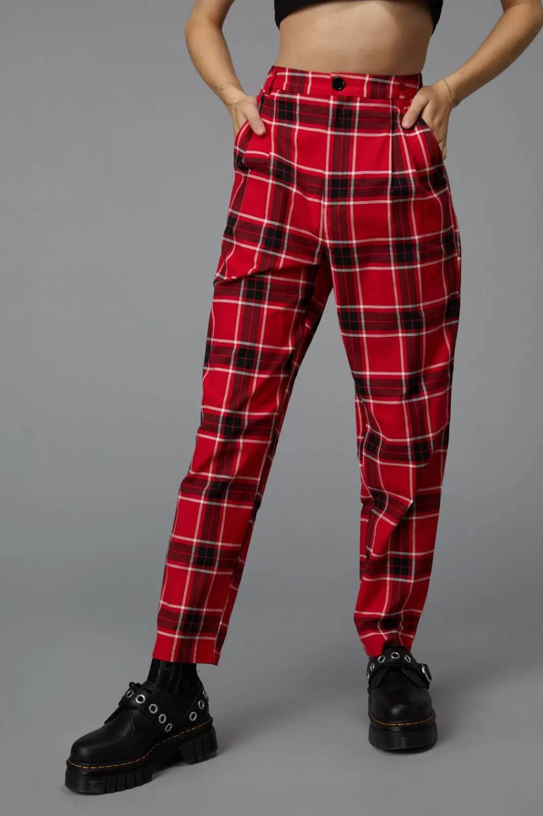 Pants & Jumpsuits<Black Friday Demonic Tartan Pant