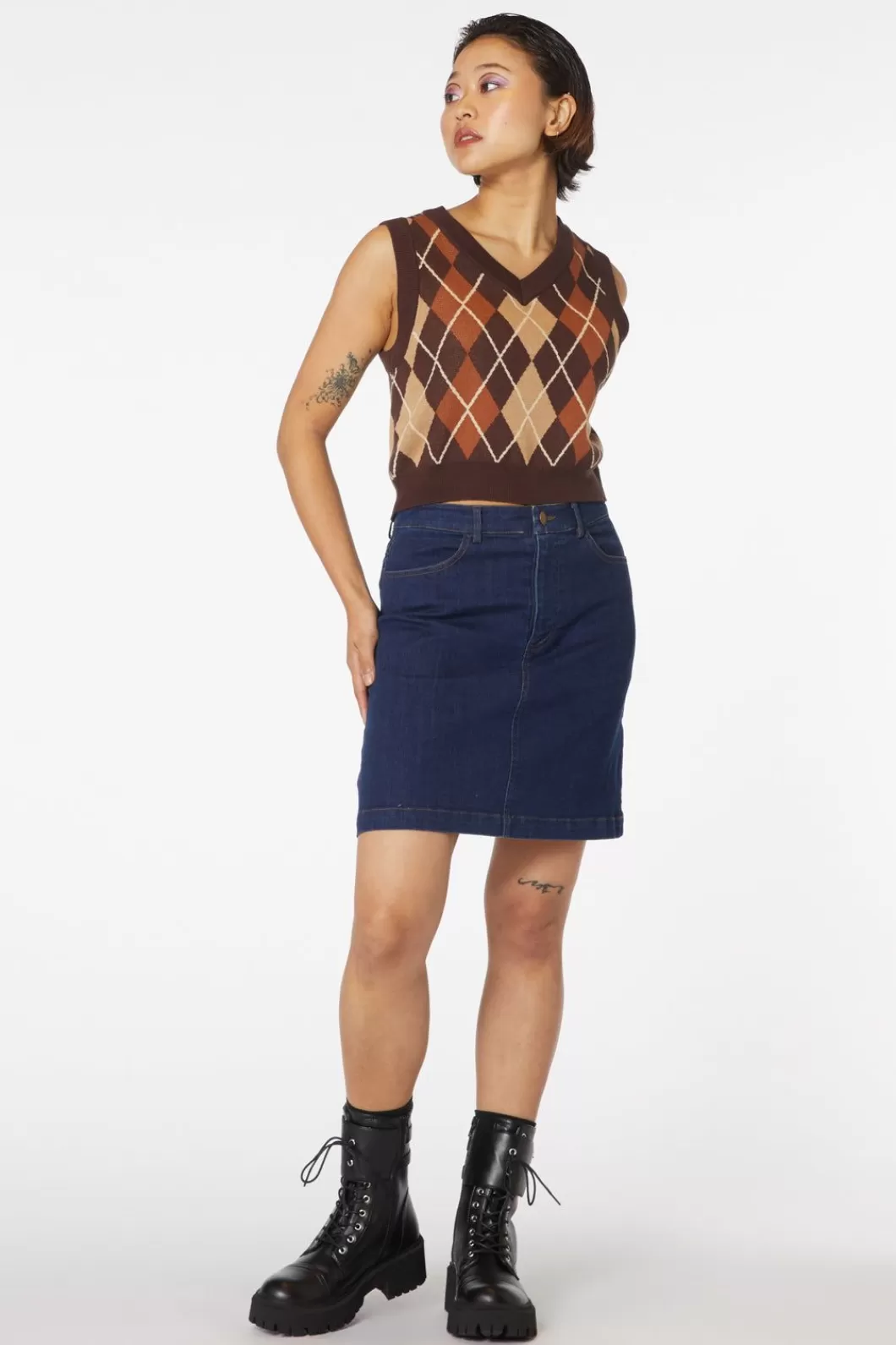 Skirts & Skorts<Dangerfield Denim Cherub Mini Skirt